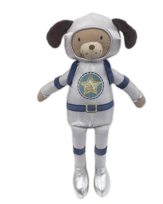 Archie Astro Dog Doll Silver Stuffies Mon Ami   