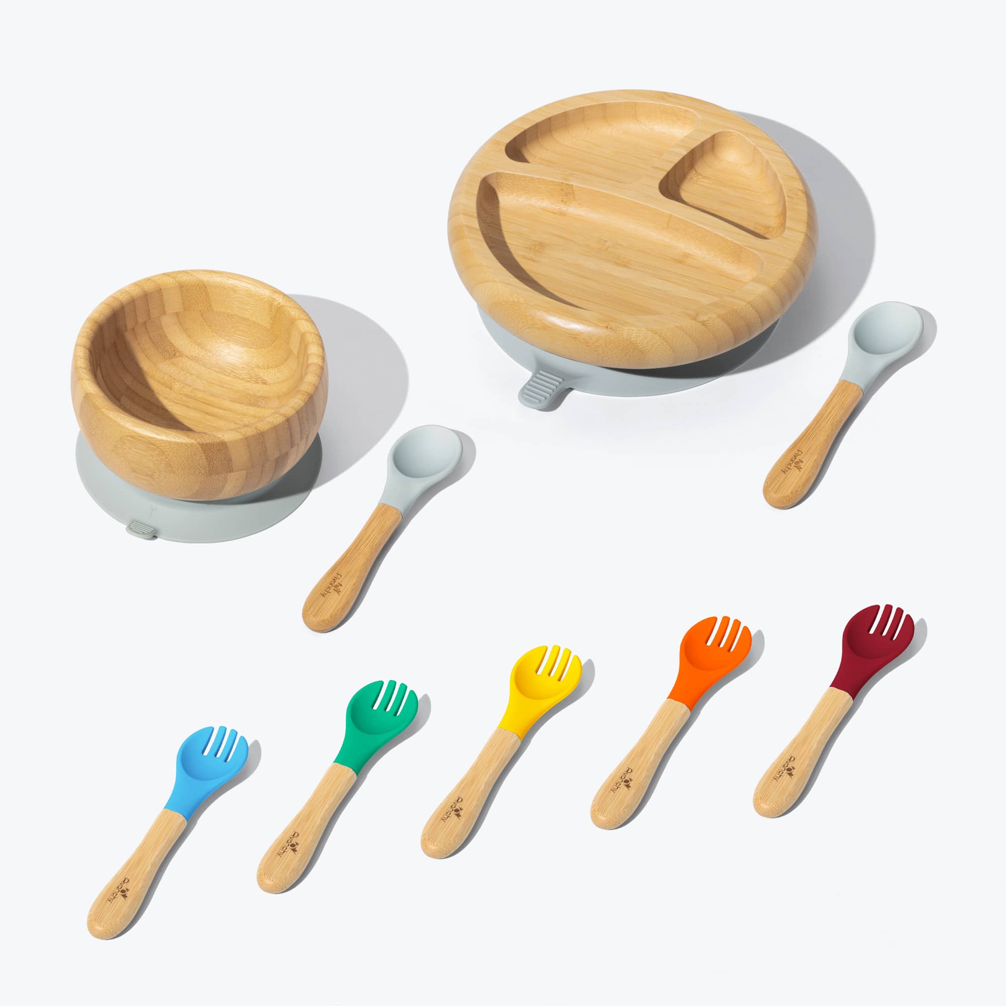 Avanchy Build-A-Rainbow Collections Toddler Feeding Avanchy Sustainable Baby Dishware   