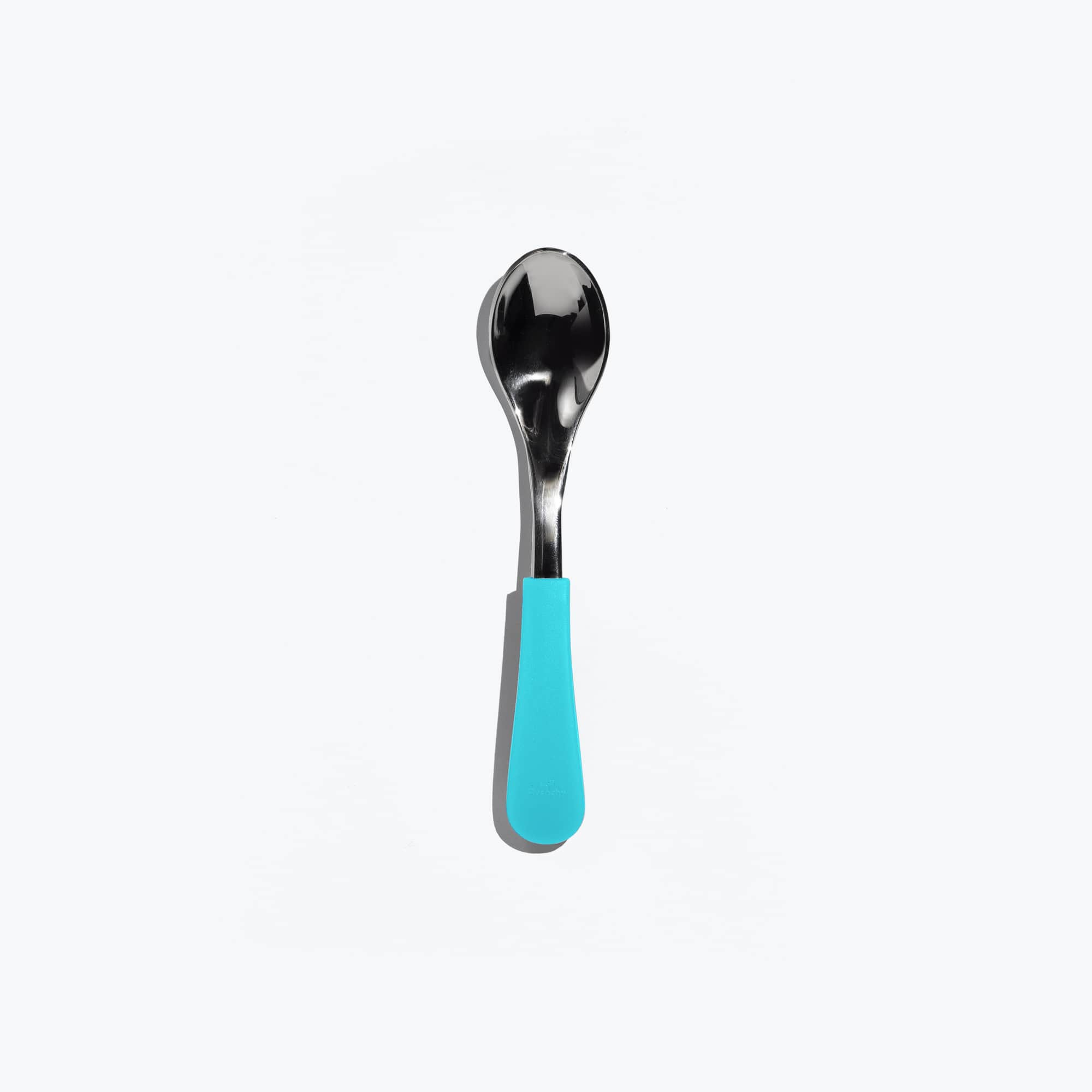 Avanchy Stainless Steel Baby Spoon Single (Older Babies) Baby Feeding Avanchy Sustainable Baby Dishware Blue  