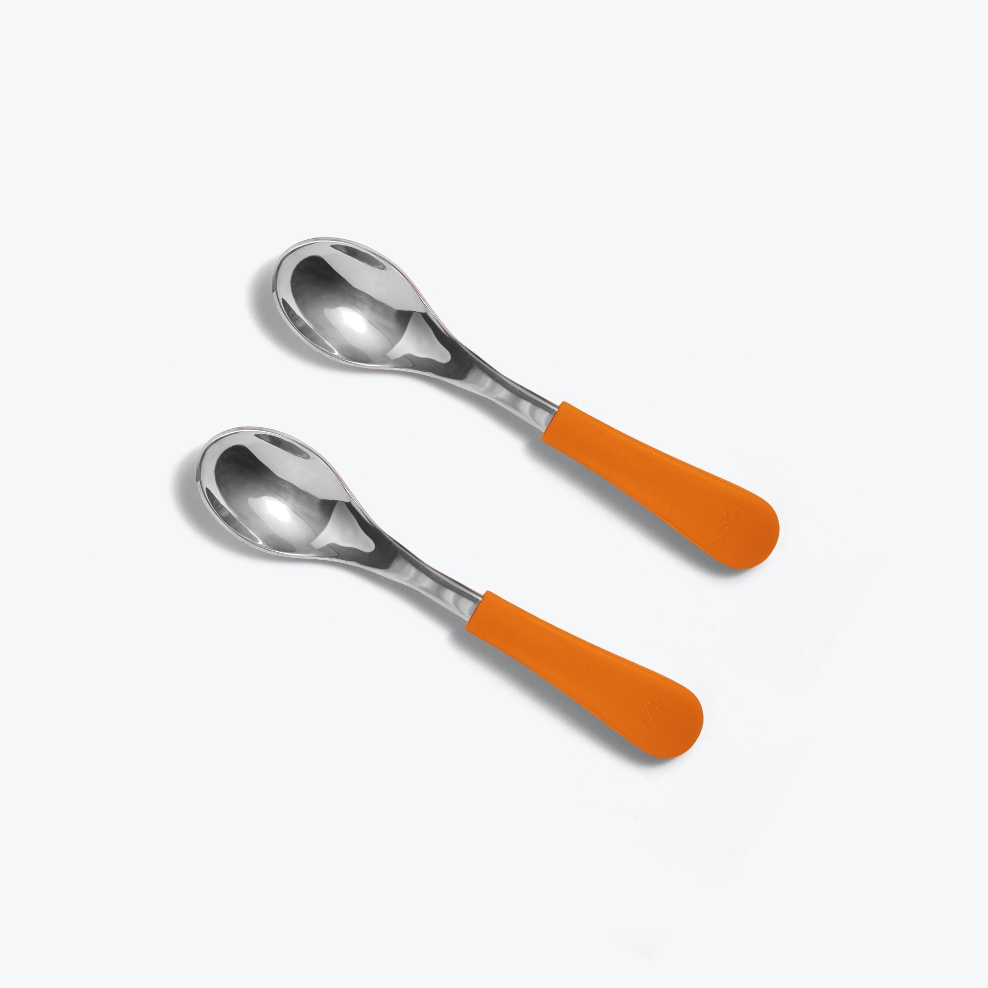 Avanchy Stainless Steel Baby Spoons 2 Pack. (Older Babies) Baby Feeding Avanchy Sustainable Baby Dishware   