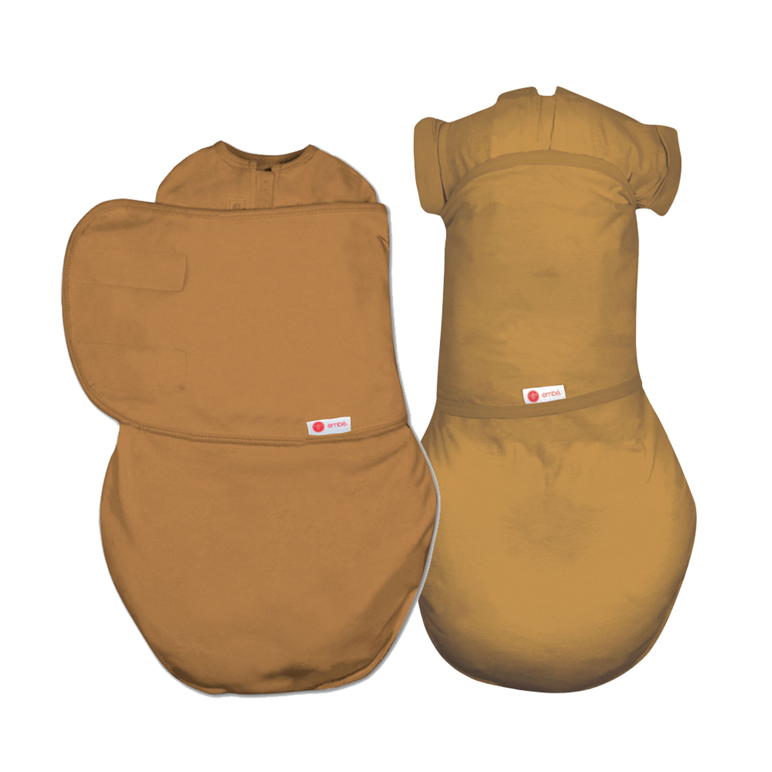 2-Stage Swaddle Bundle 100% Cotton Jersey embé® Sand  