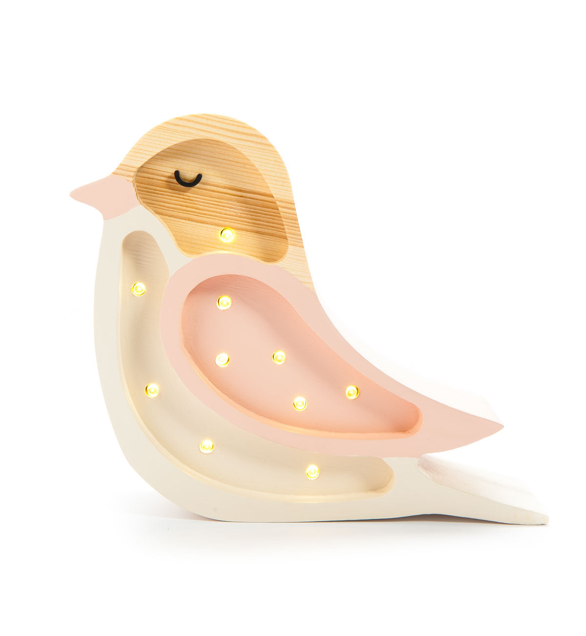 Little Lights Mini Bird Lamp Baby & Toddler Little Lights US Strawberry/Cream  