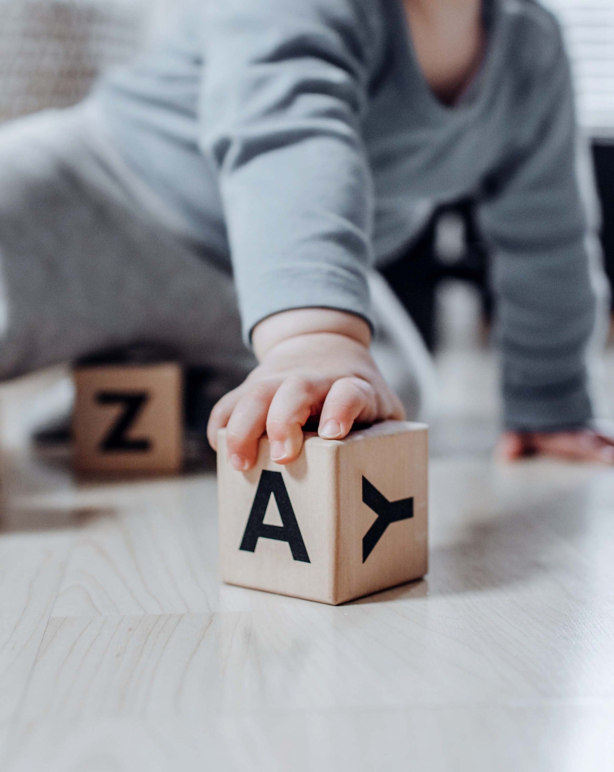 Alphabet Blocks in Various Colors Blocks Ooh Noo   