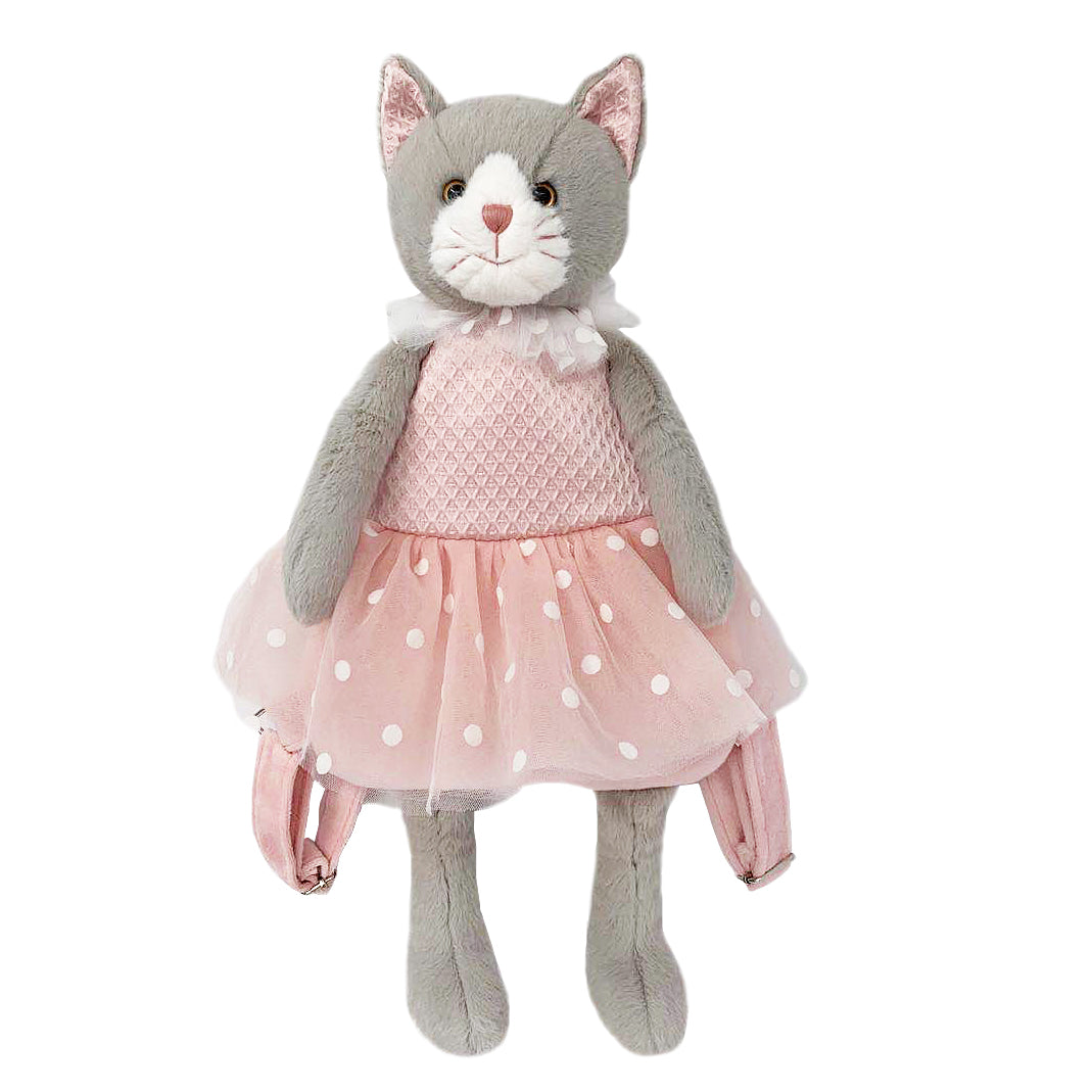 'CELESTE’ CAT PLUSH BACKPACK Backpack MON AMI   