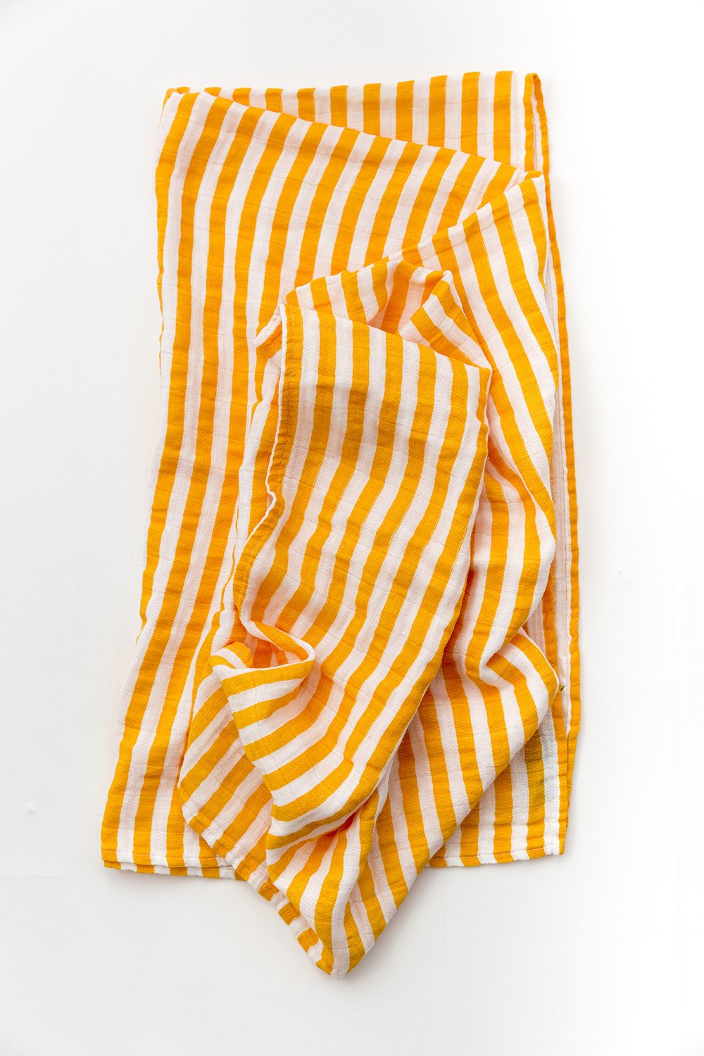 Citrus Stripe Baby Swaddle Baby Essentials Clementine Kids   