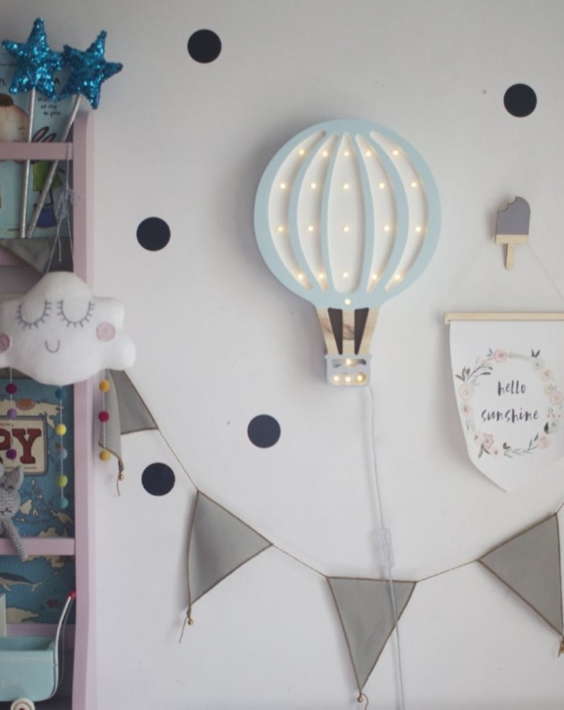 Hot Air Balloon Lamp Lighting Little Lights   