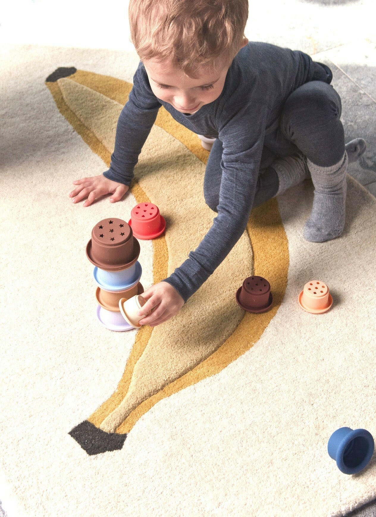 Banana Tufted Rug  OYOY   