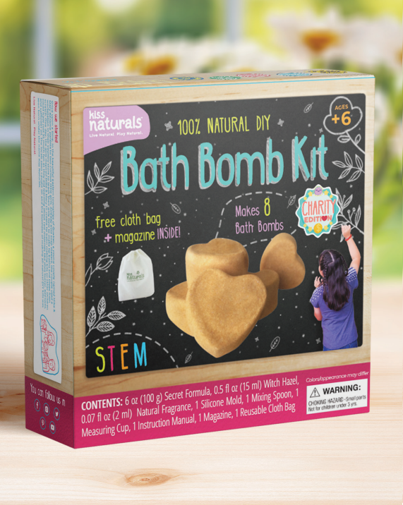 Bath Bomb Making Kit Crafts Kiss Natural   