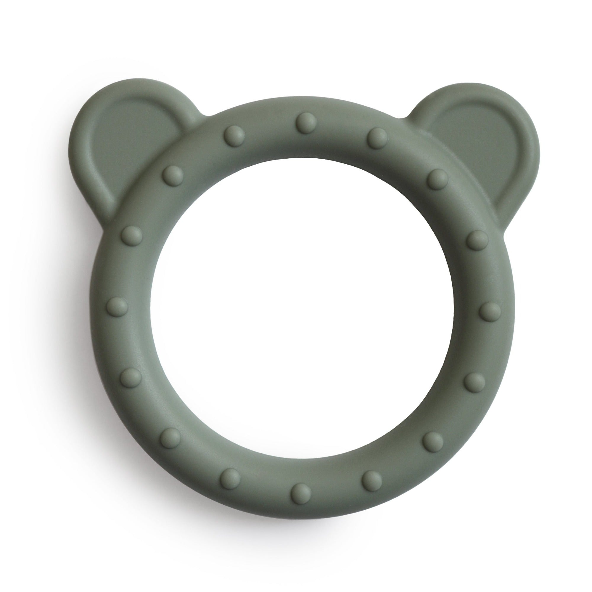 Bear Baby Teether Baby Essentials Mushie Dried Thyme  