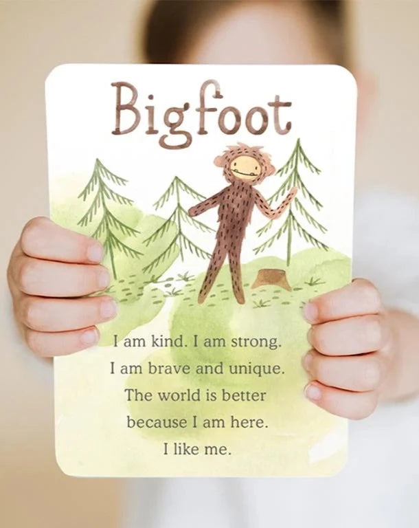 Maple Big Foot Kin - Self Esteem Bundle Soft Dolls Slumberkins   