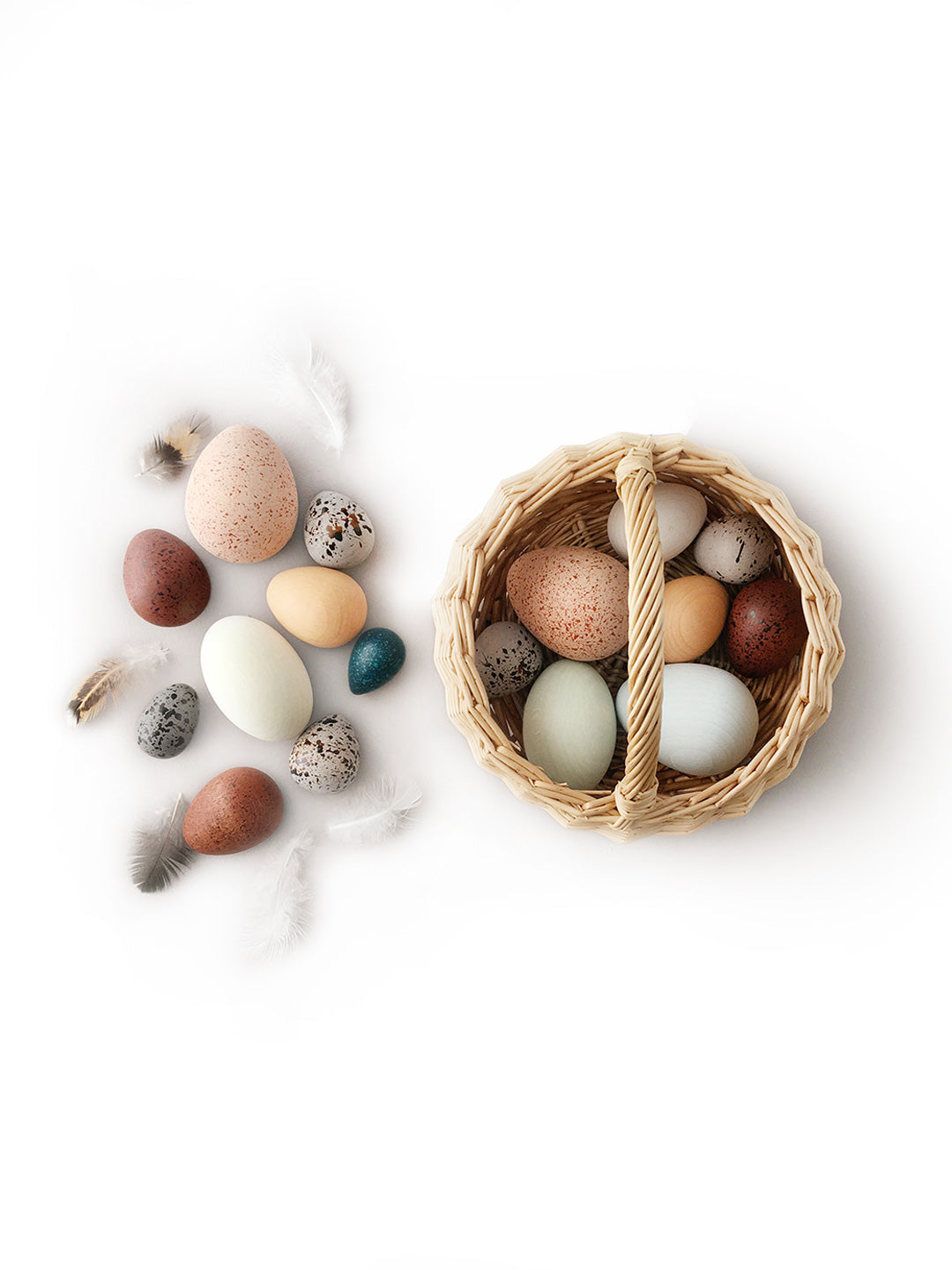 A Dozen Bird Eggs Wooden Toys Moon Picnic   