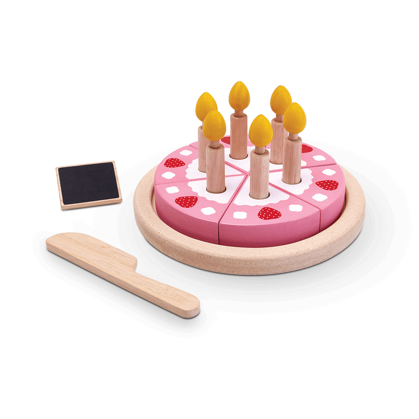 Birthday Cake Set Pretend Play PlanToys   