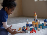 Wooden Castle Toy Blocks by PlanToys
