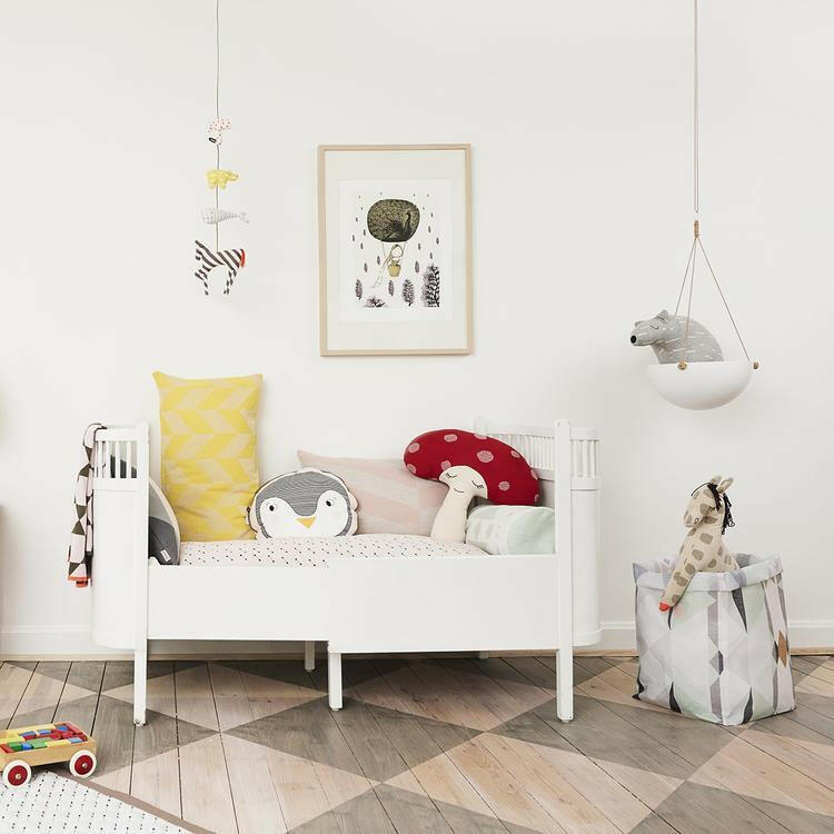 Lion Cushion - Light Grey  OYOY   