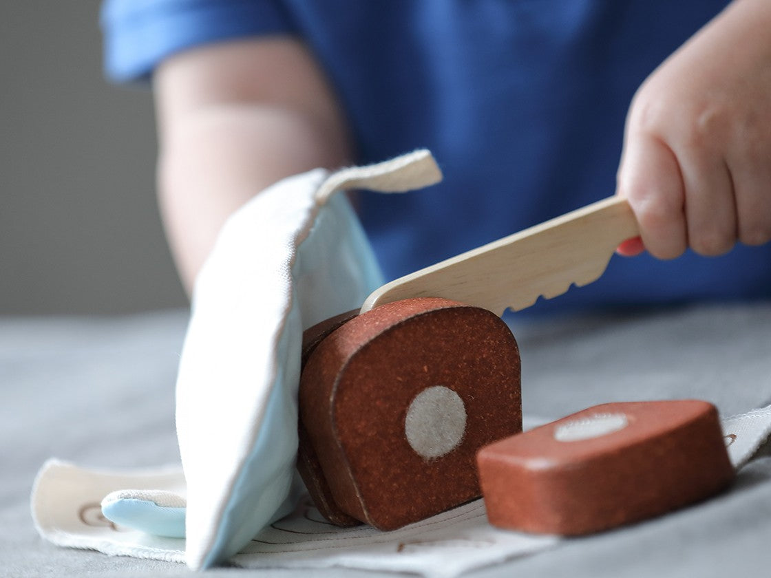 Bread Loaf Set Pretend Play PlanToys   