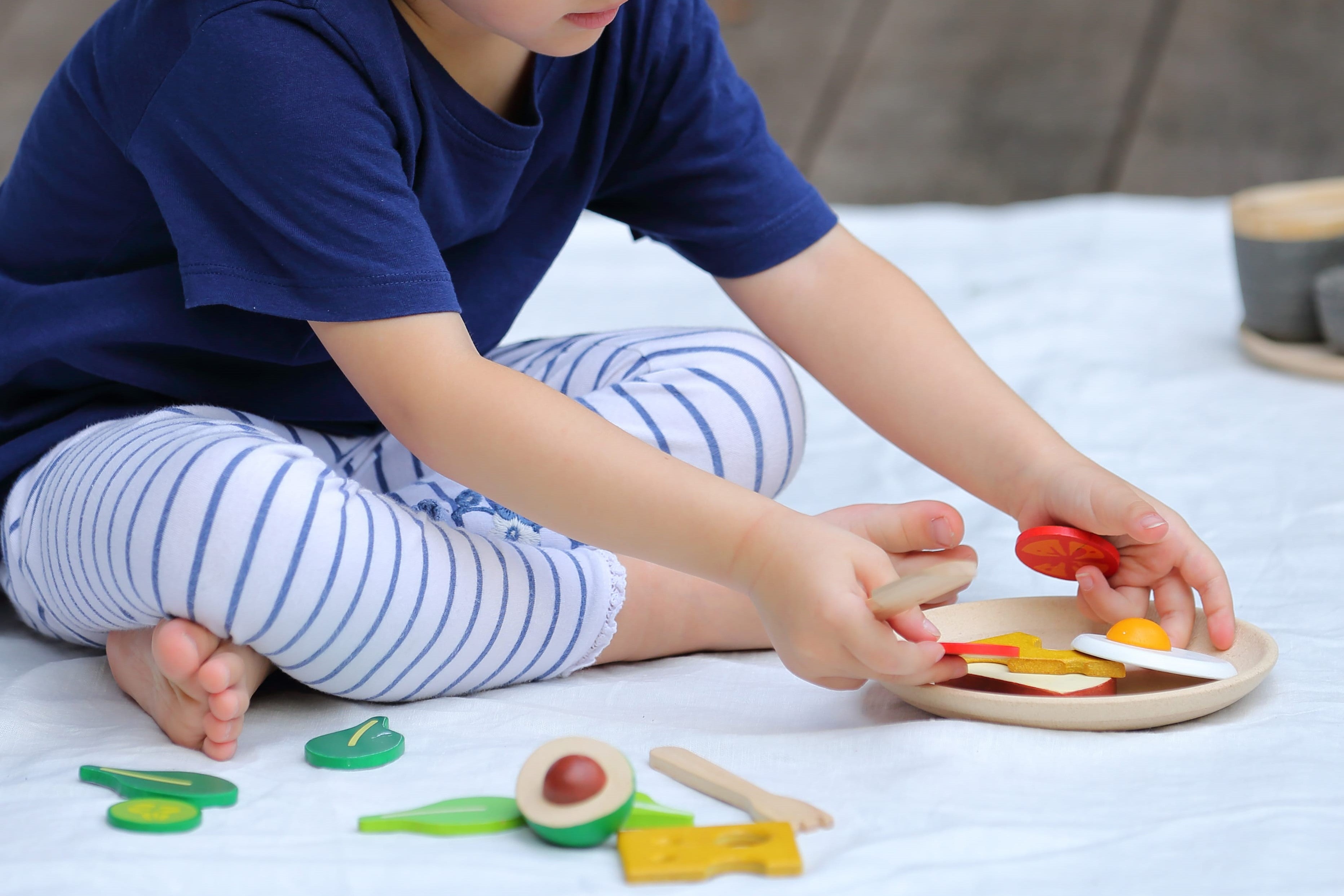 Breakfast Bowl Set Play Food PlanToys   