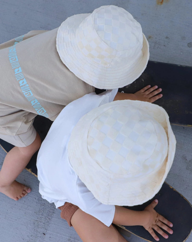 Rad River Co Waterproof Nylon Bucket Hat Sea Salt Toddler Kids Adults Teens Family