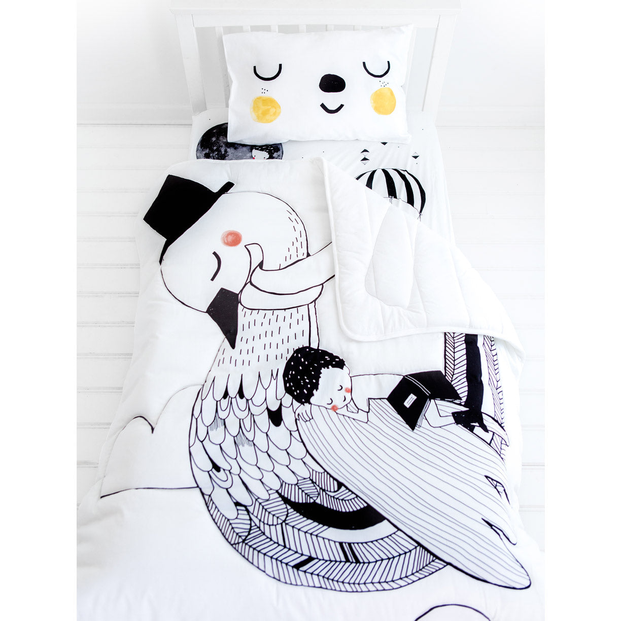 Swan Toddler Comforter Toddler Comforter Rookie Humans   