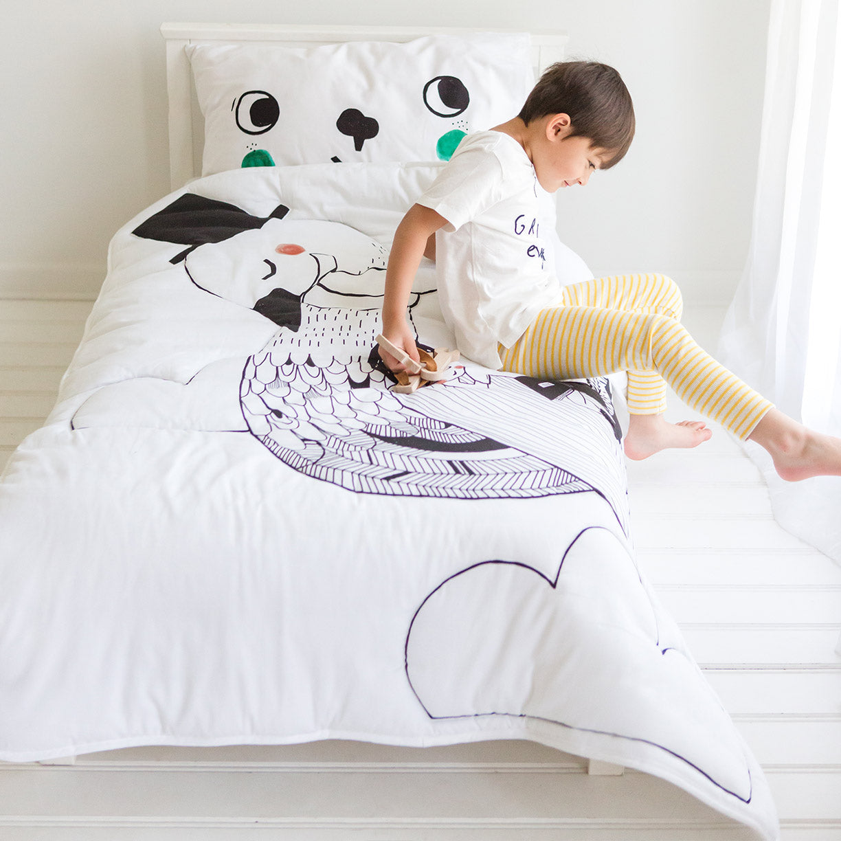 Swan Toddler Comforter Toddler Comforter Rookie Humans   