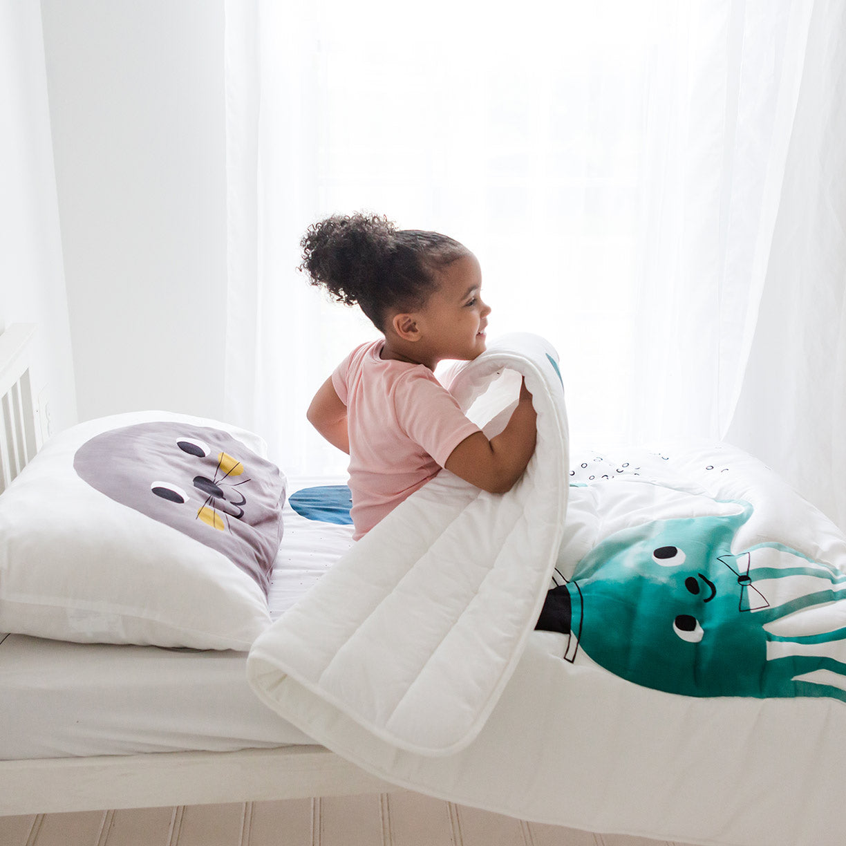 Jellyfish Toddler Comforter Toddler Comforter Rookie Humans   