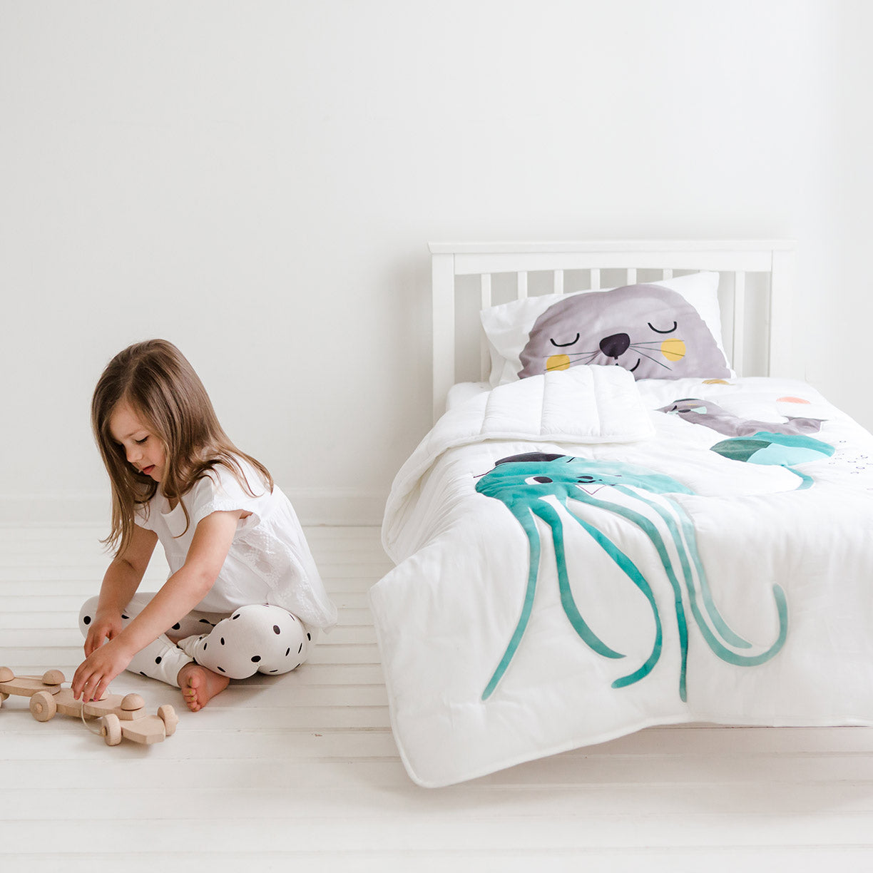 Jellyfish Toddler Comforter Toddler Comforter Rookie Humans   