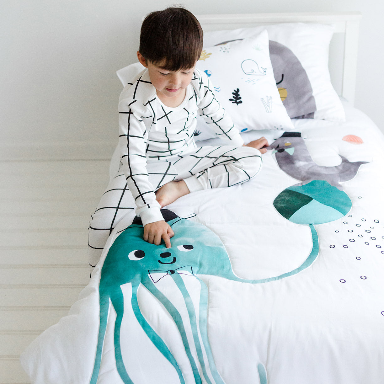 Jellyfish Toddler Comforter Toddler Comforter Rookie Humans   