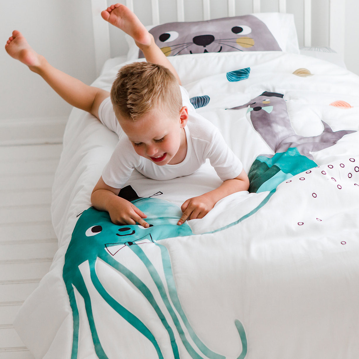 Jellyfish Toddler Comforter Toddler Comforter Rookie Humans   