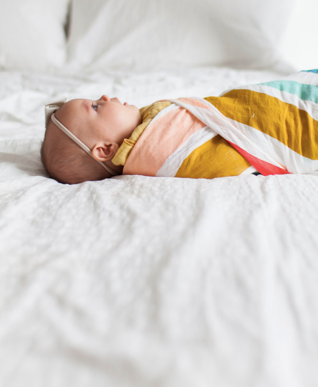 Rainbow Swaddle Baby Essentials Clementine Kids   