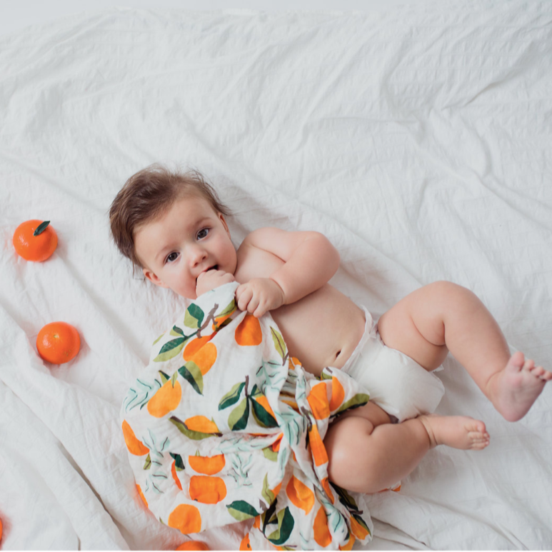 Clementine Swaddle Baby Essentials Clementine Kids   