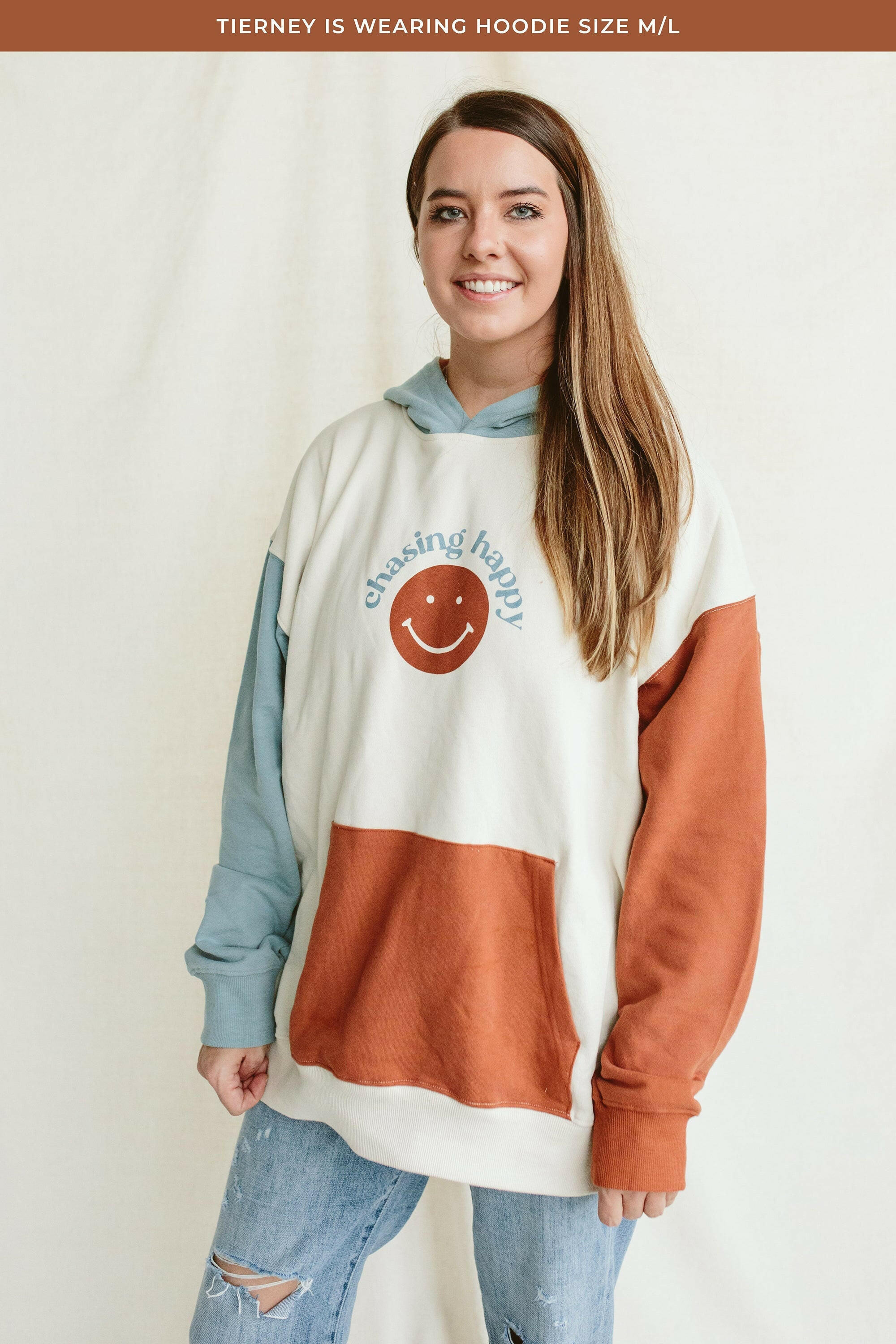 ADULT HOODIE | CHASING HAPPY womens apparel goumikids   