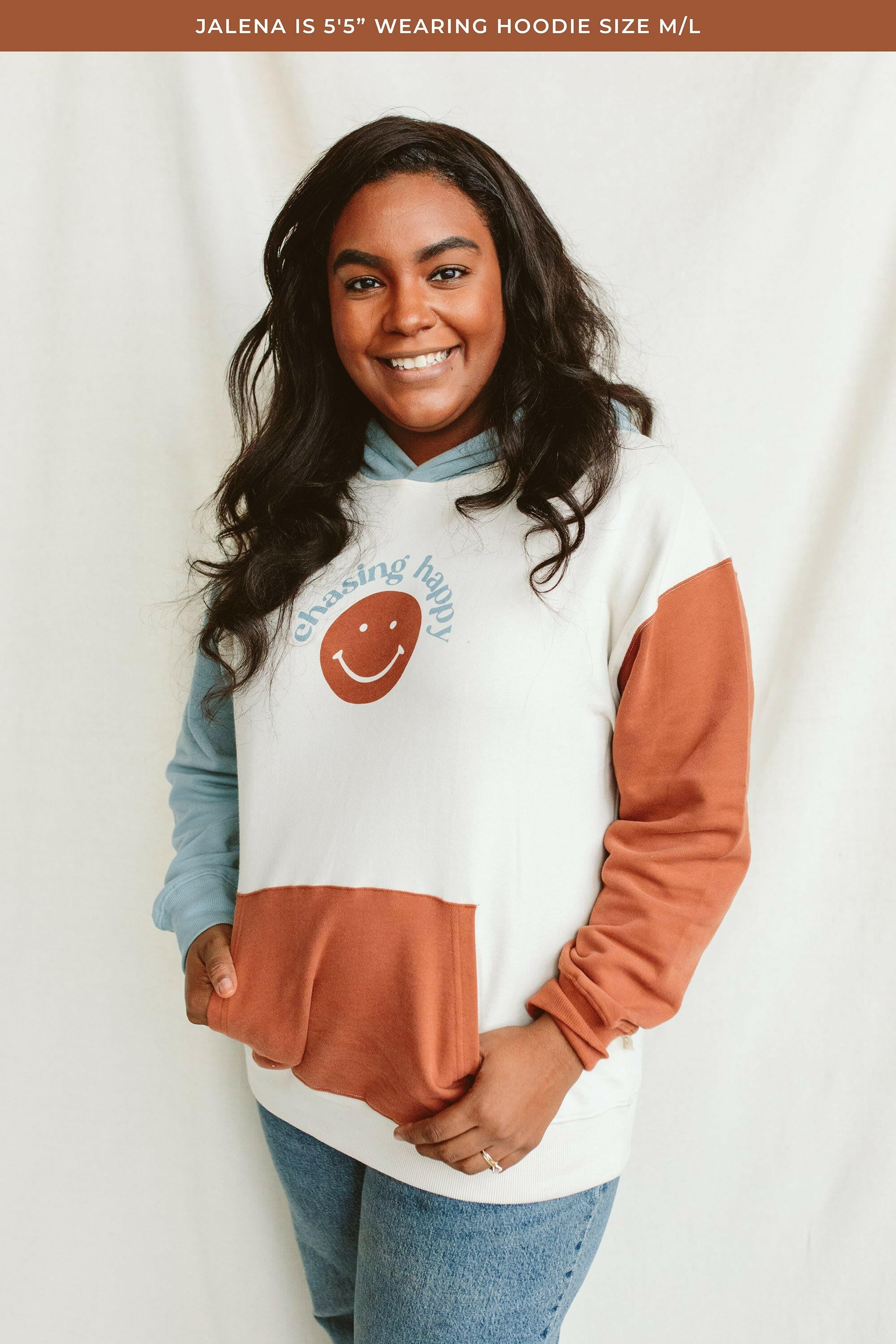 ADULT HOODIE | CHASING HAPPY womens apparel goumikids   
