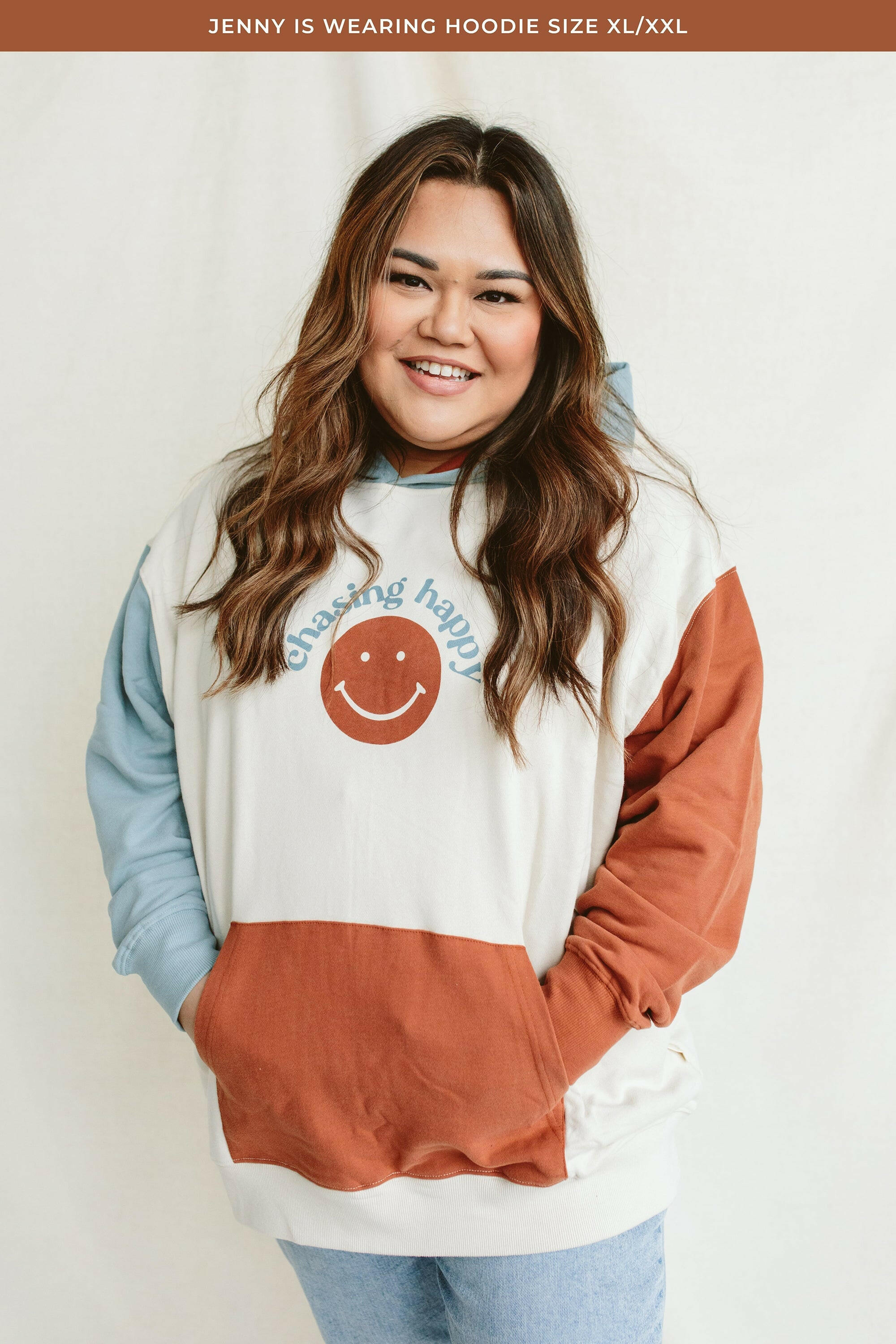 ADULT HOODIE | CHASING HAPPY womens apparel goumikids XS/S  