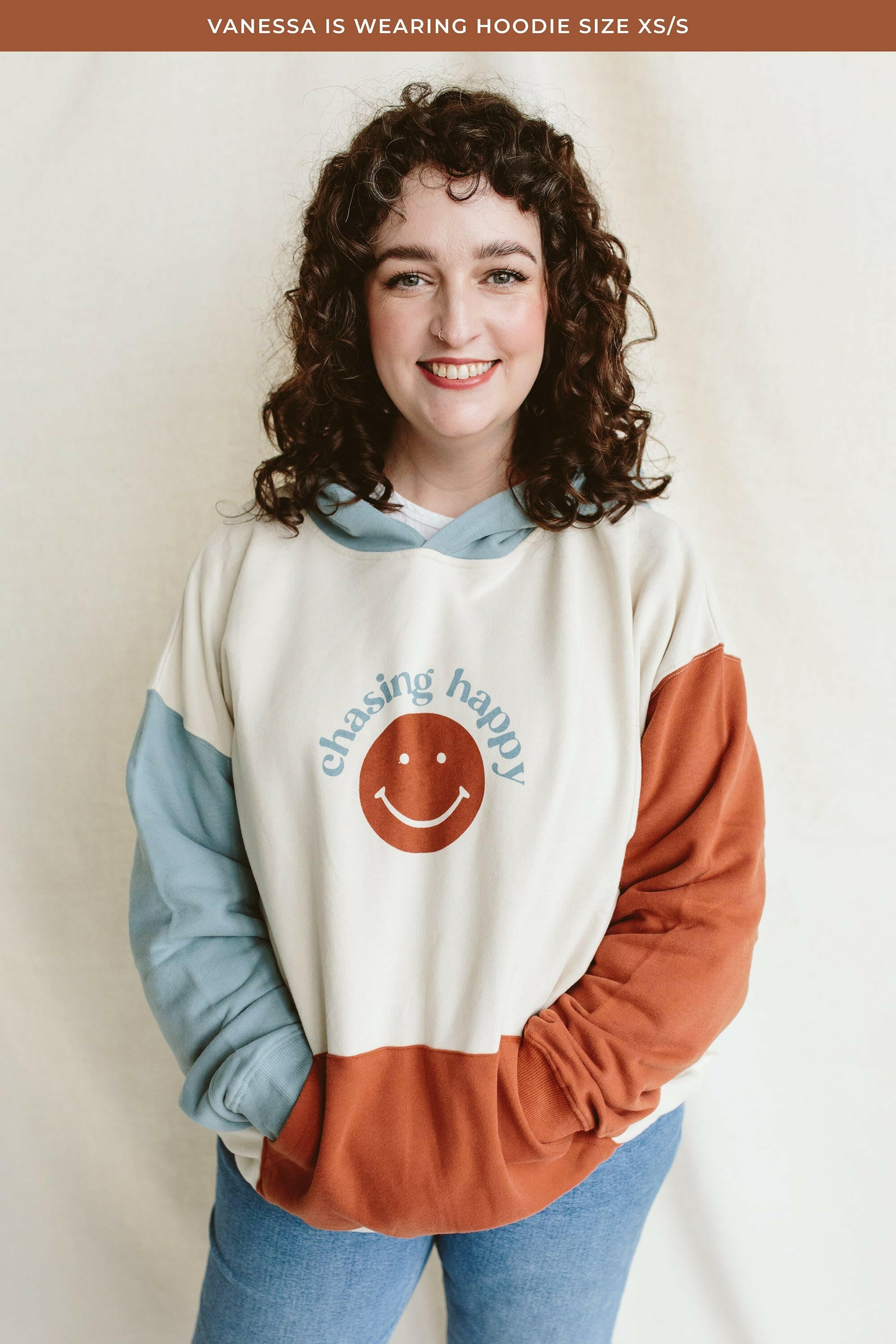 ADULT HOODIE | CHASING HAPPY womens apparel goumikids   