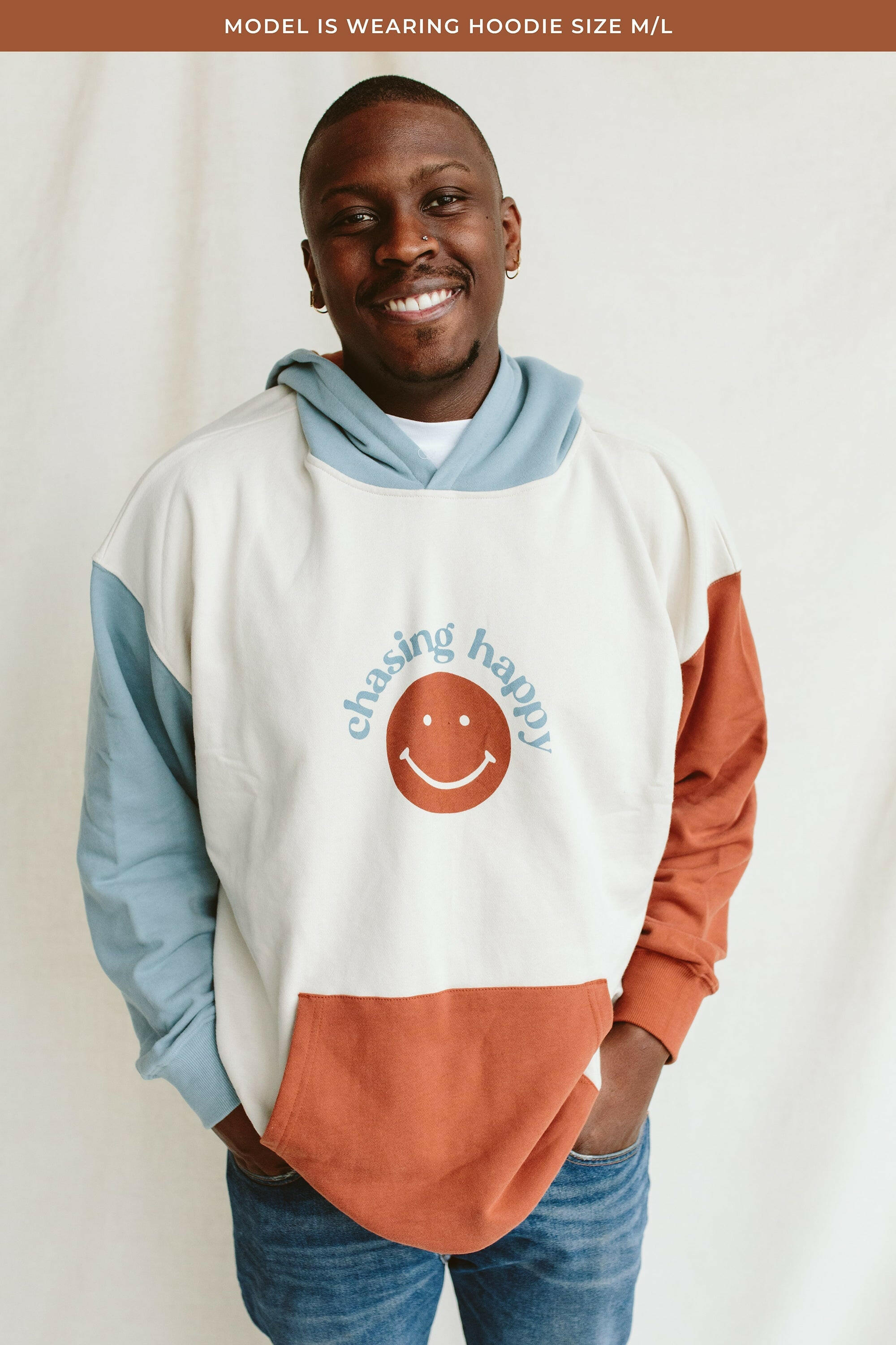 ADULT HOODIE | CHASING HAPPY womens apparel goumikids   