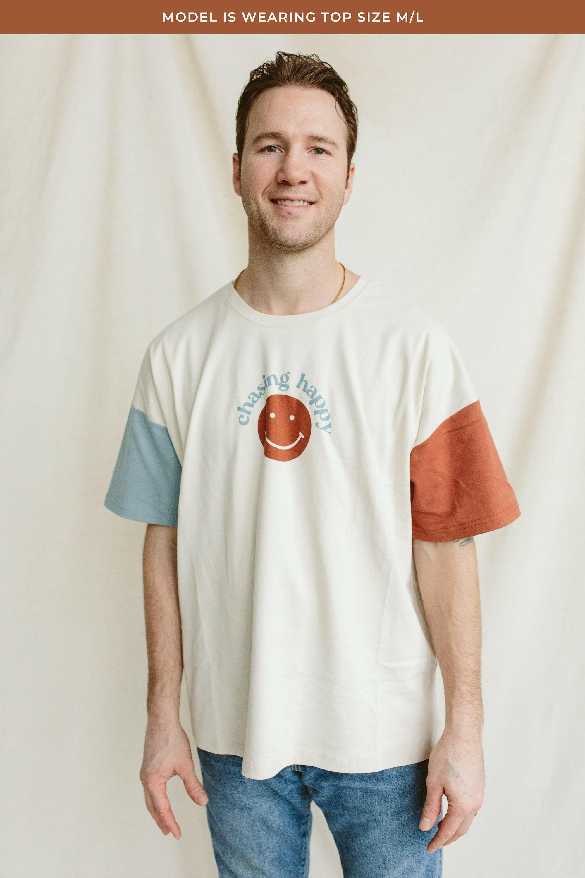 PARENT TEE | CHASING HAPPY womens apparel goumikids   
