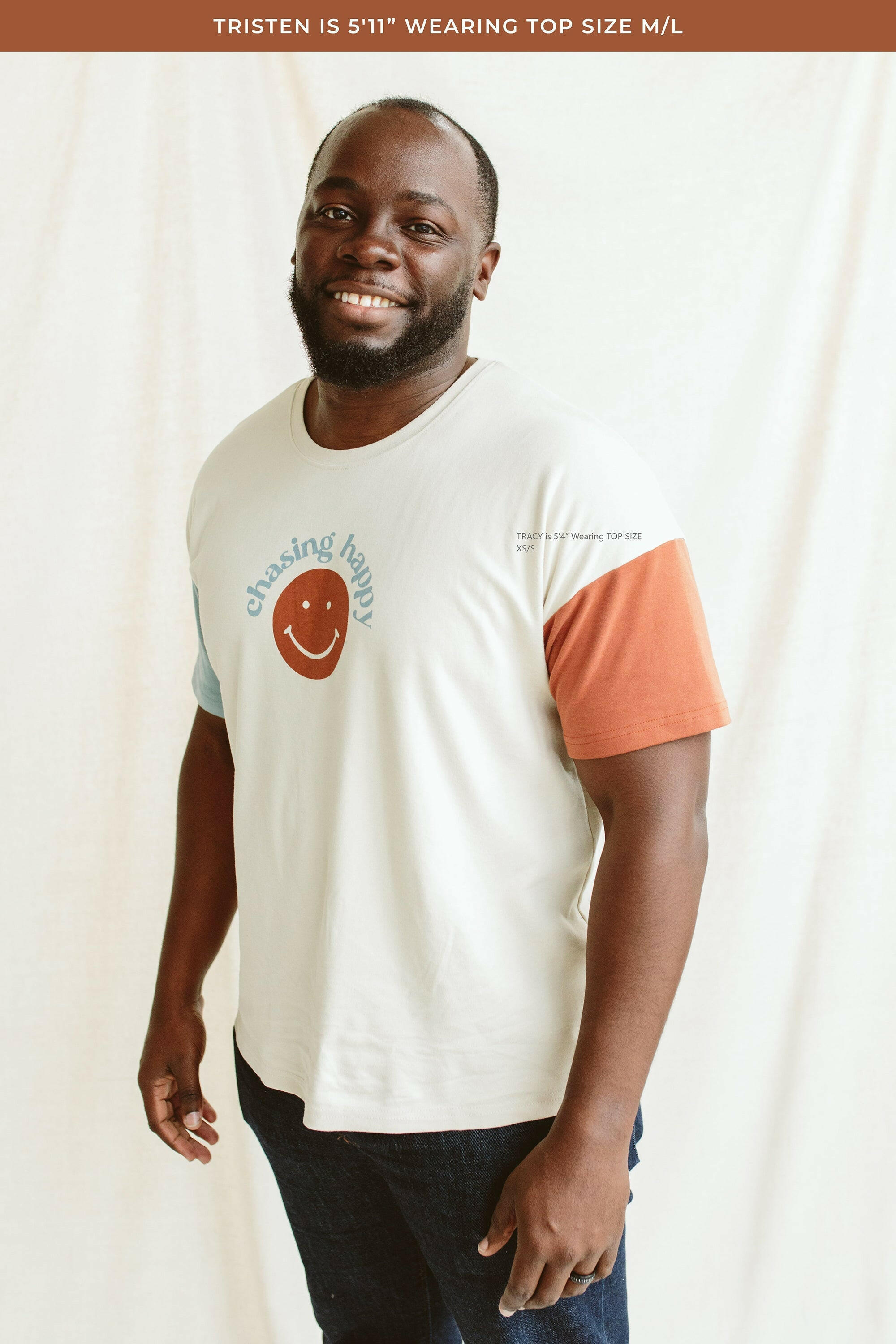 PARENT TEE | CHASING HAPPY womens apparel goumikids   
