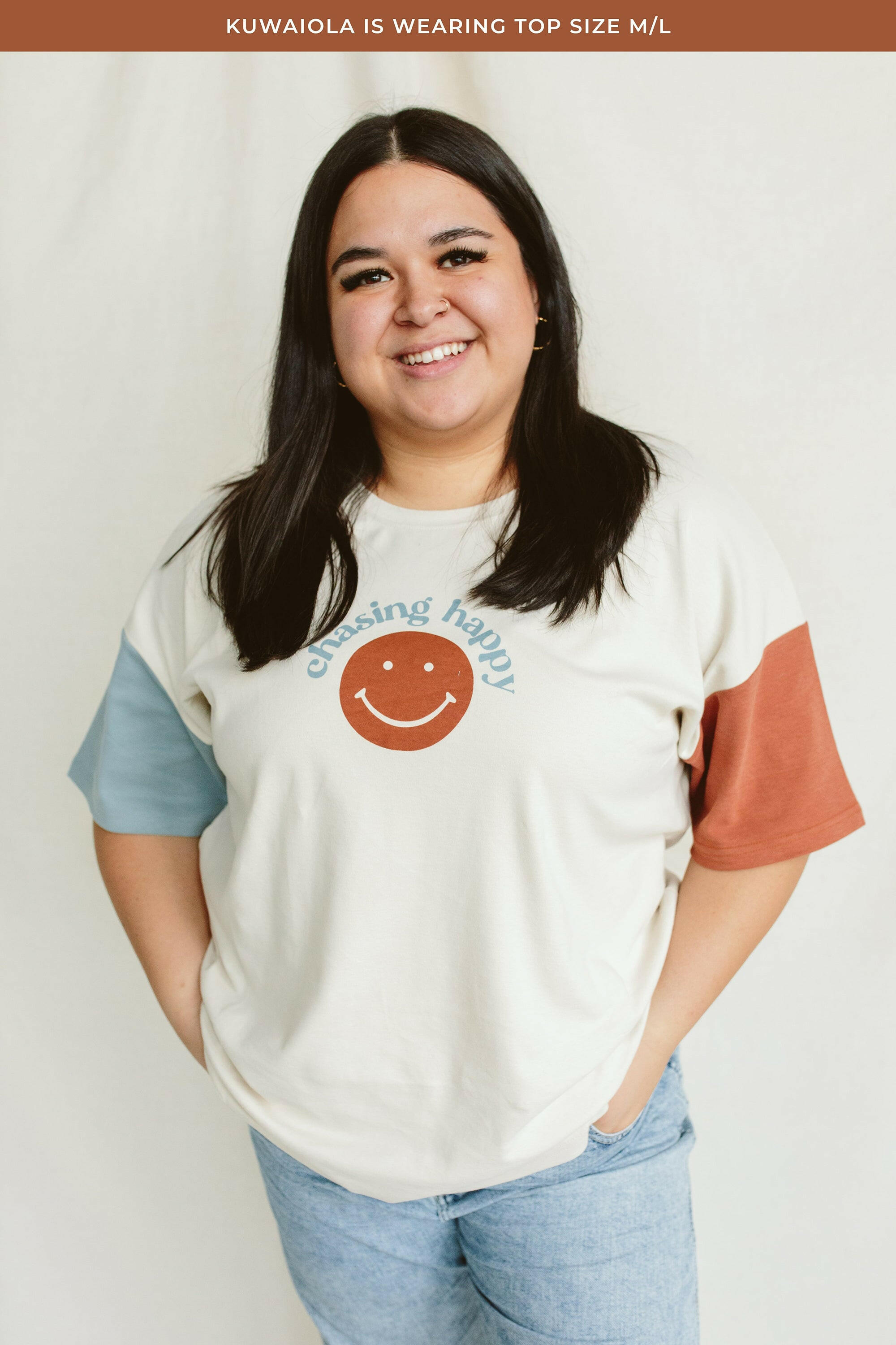 PARENT TEE | CHASING HAPPY womens apparel goumikids   