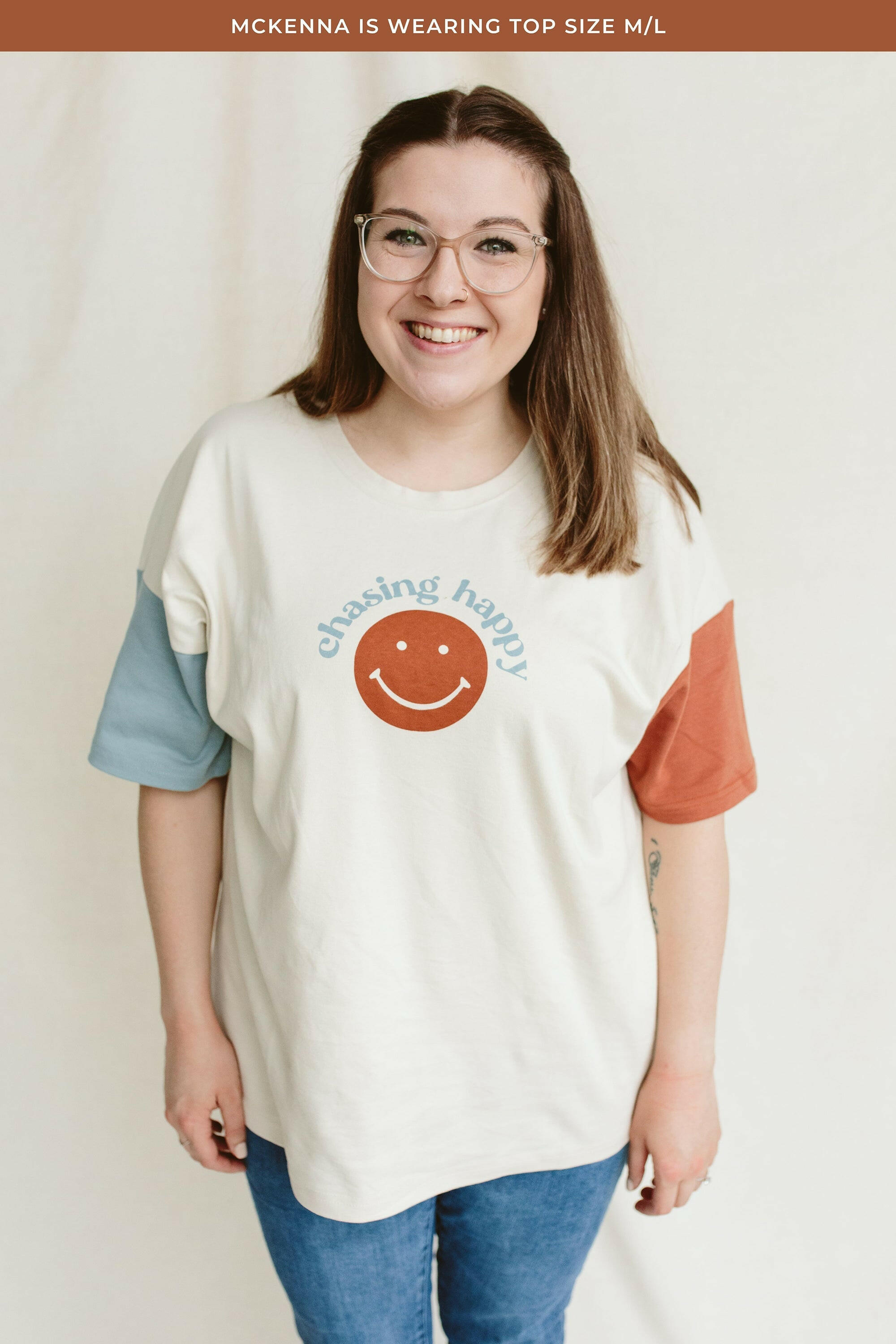 PARENT TEE | CHASING HAPPY womens apparel goumikids   