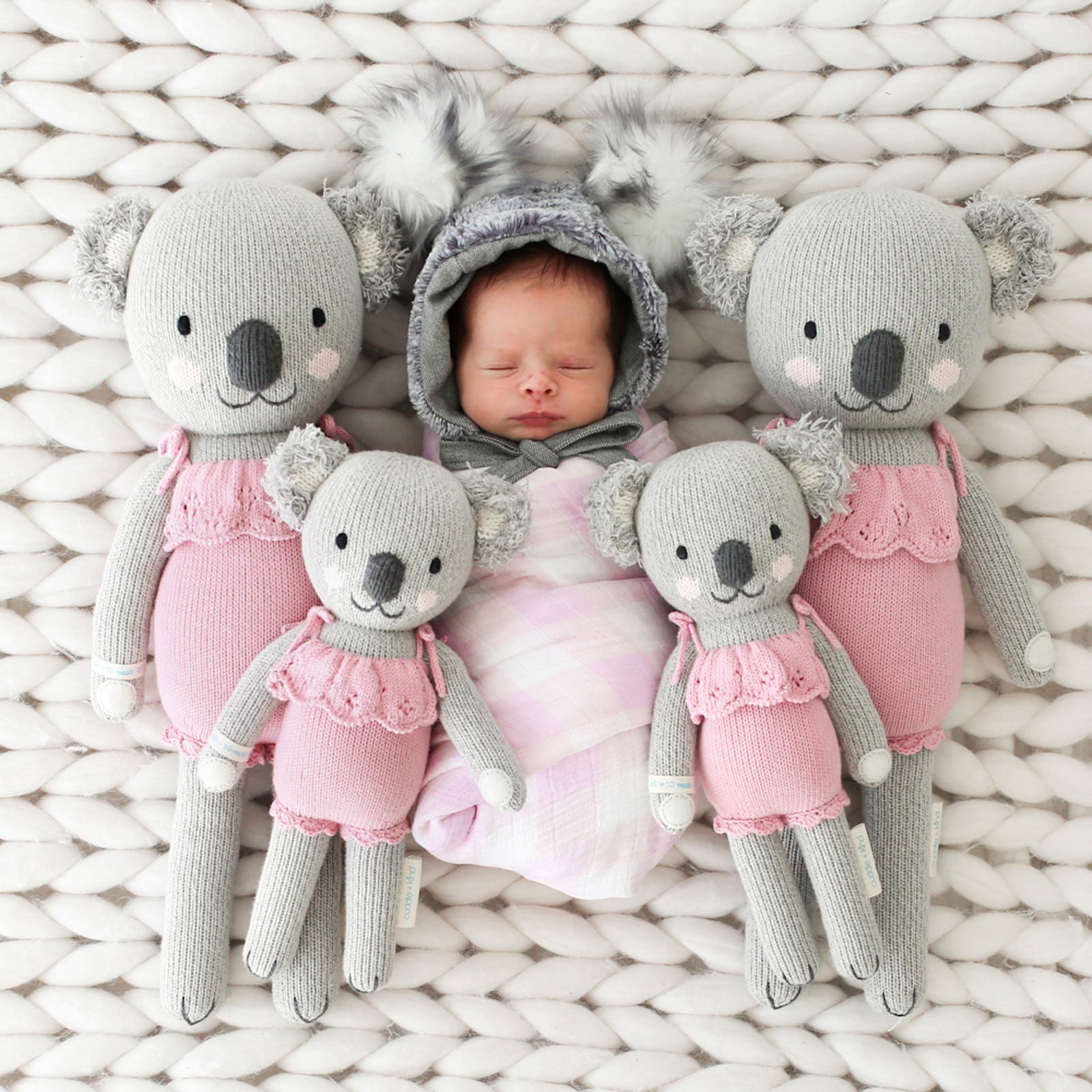 Claire the Koala - Pink Stuffies Cuddle + Kind   