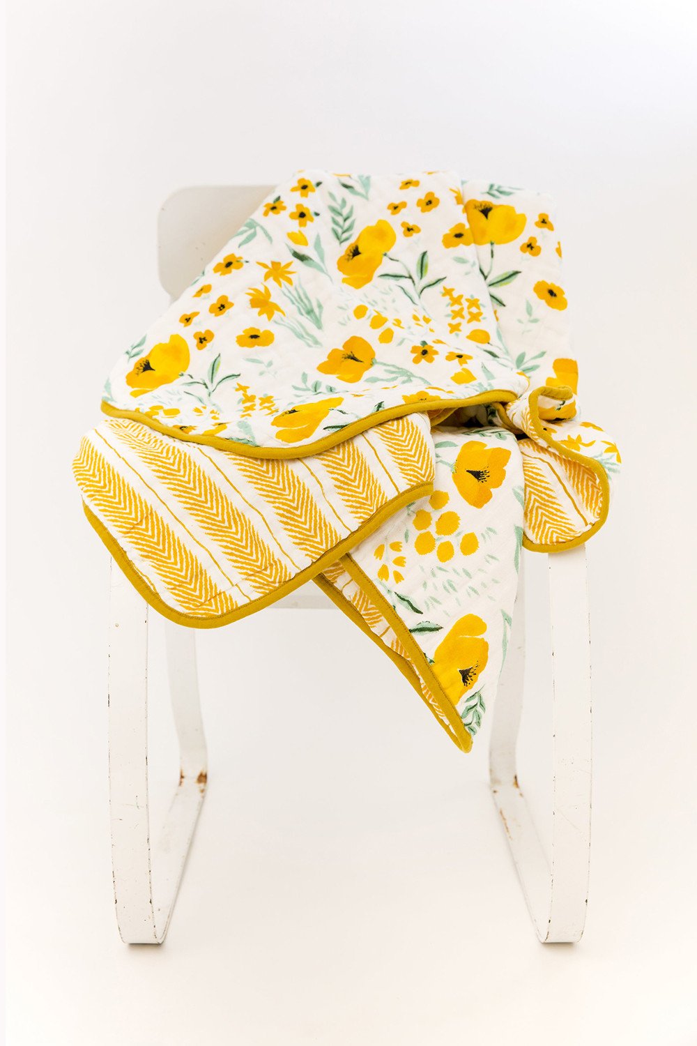 Buttercup Blossom Reversible Quilt Baby Essentials Clementine Kids   