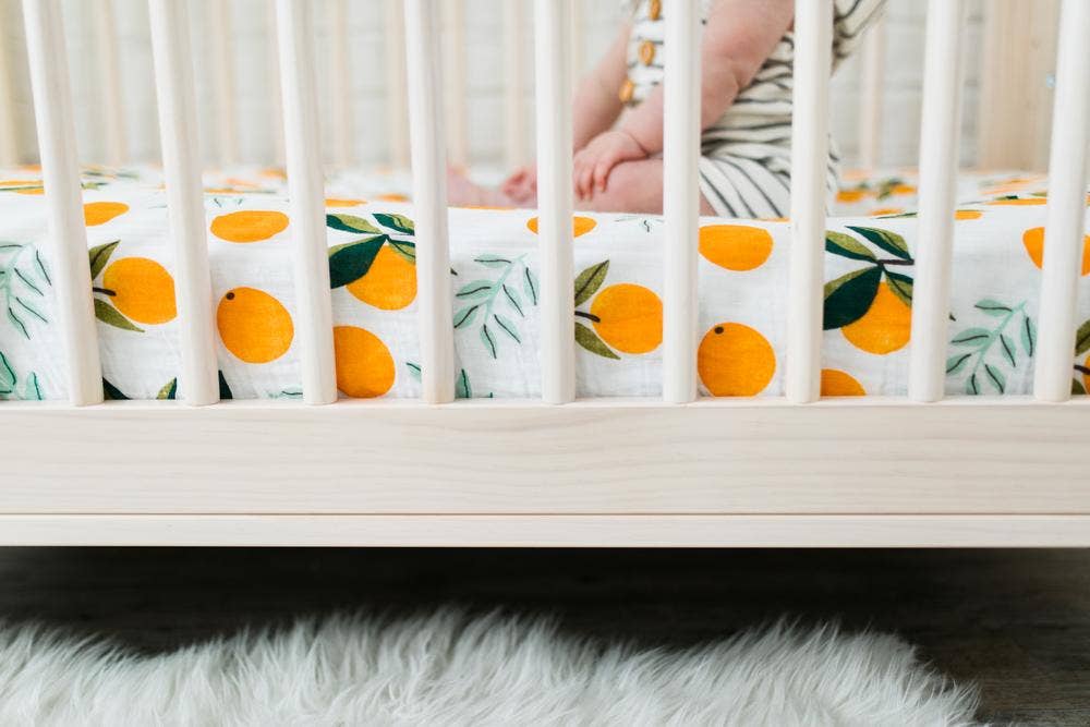 Clementine Crib Sheet Baby Essentials Clementine Kids   