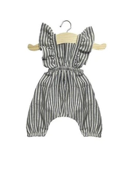 Maya Doll Jumpsuit Stripe Doll Clothing Minikane   