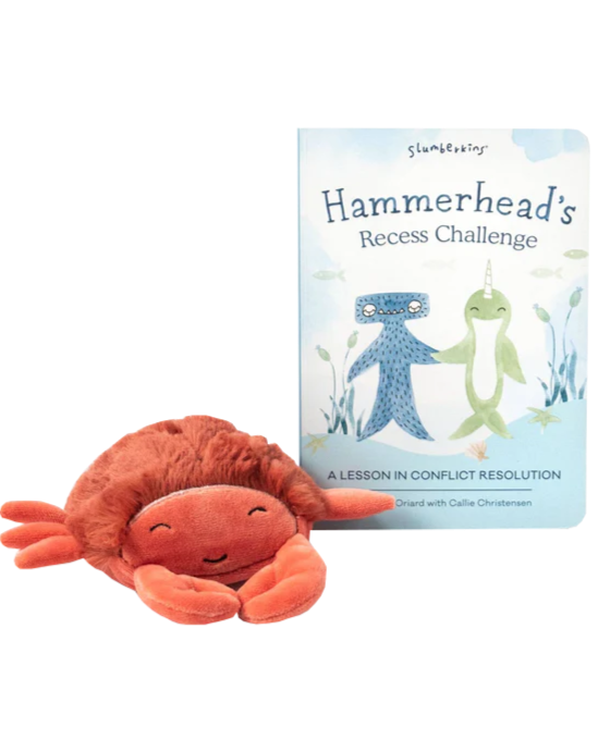 Slumberkins  Crab Mini Hammerhead Board Book Bundle