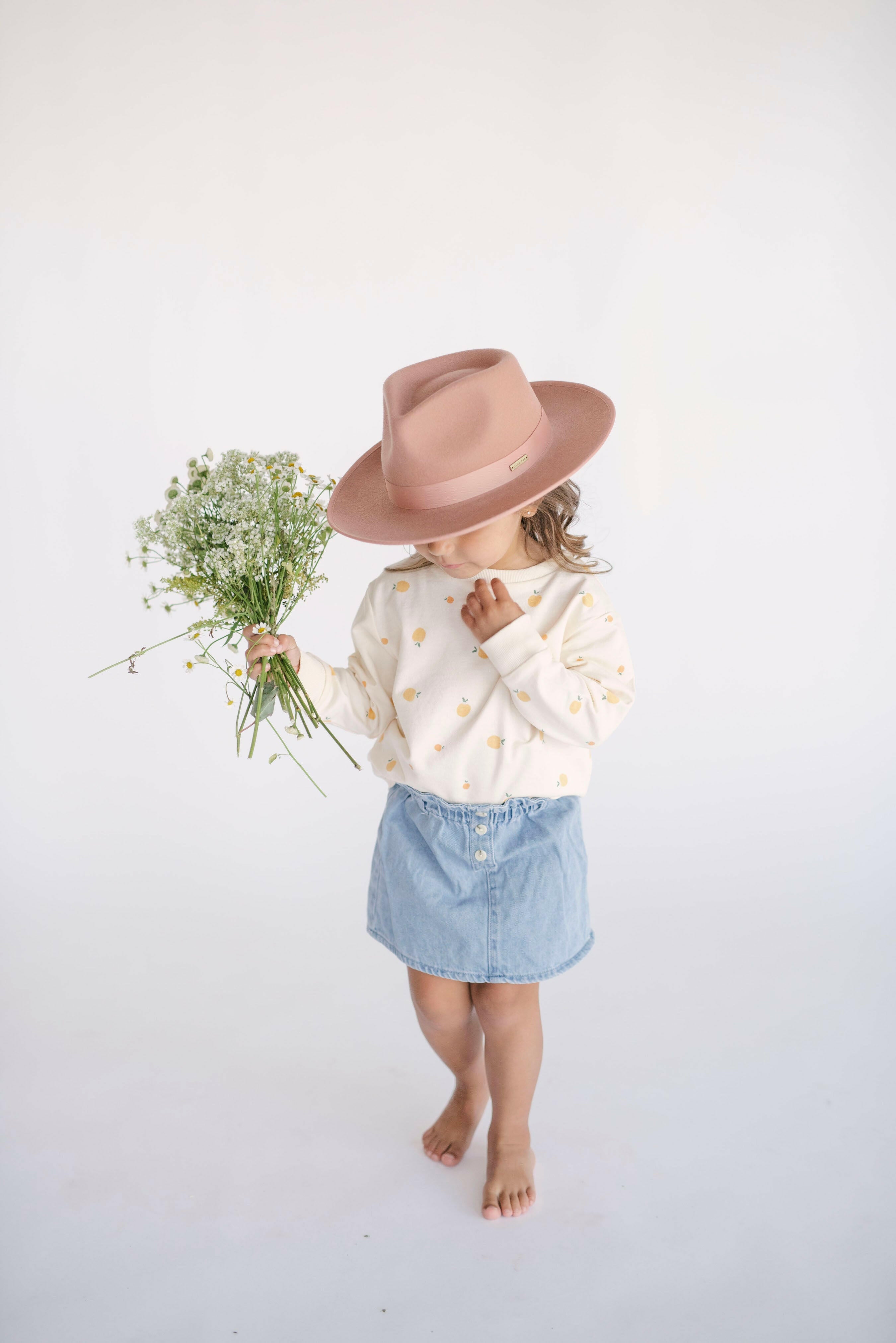 Peachy Keen Kid's Pullover Kids Polished Prints   