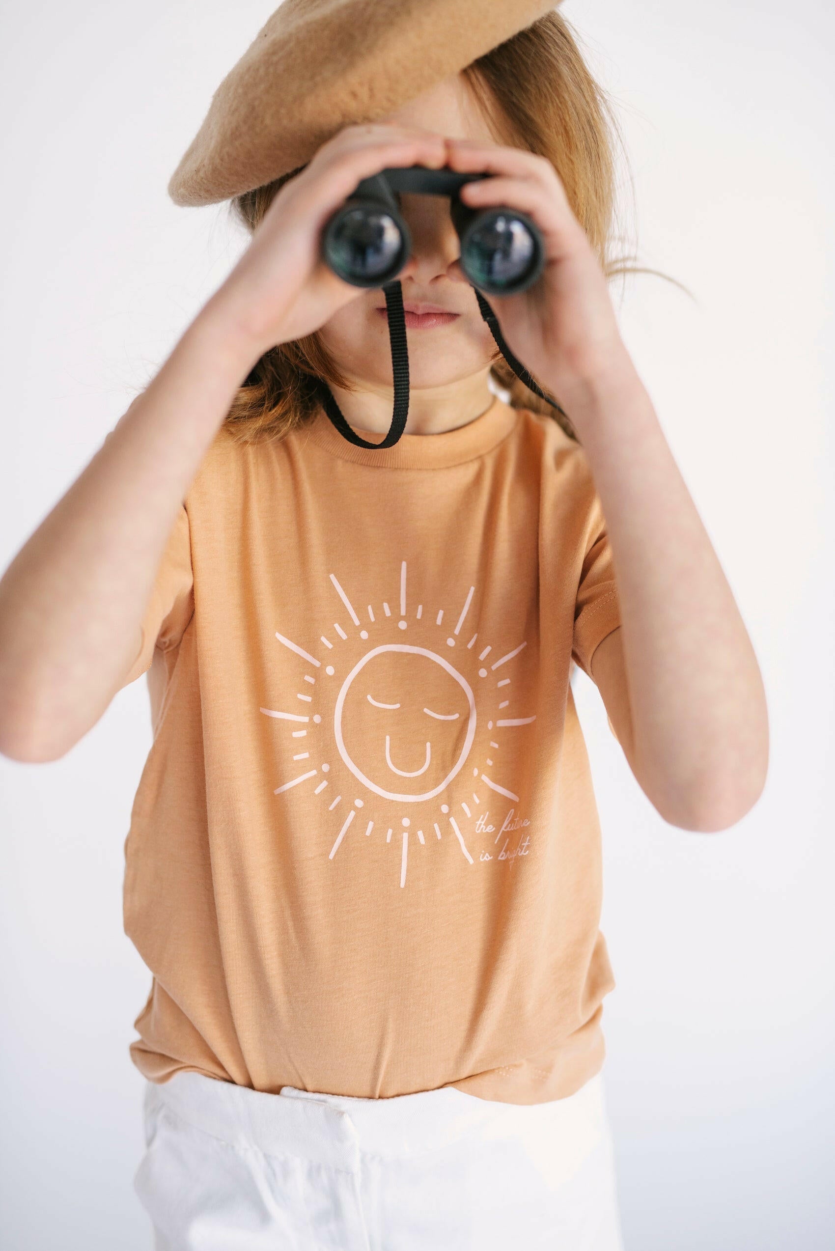 Future is Bright Kid’s Graphic T-Shirt Kids Polished Prints   