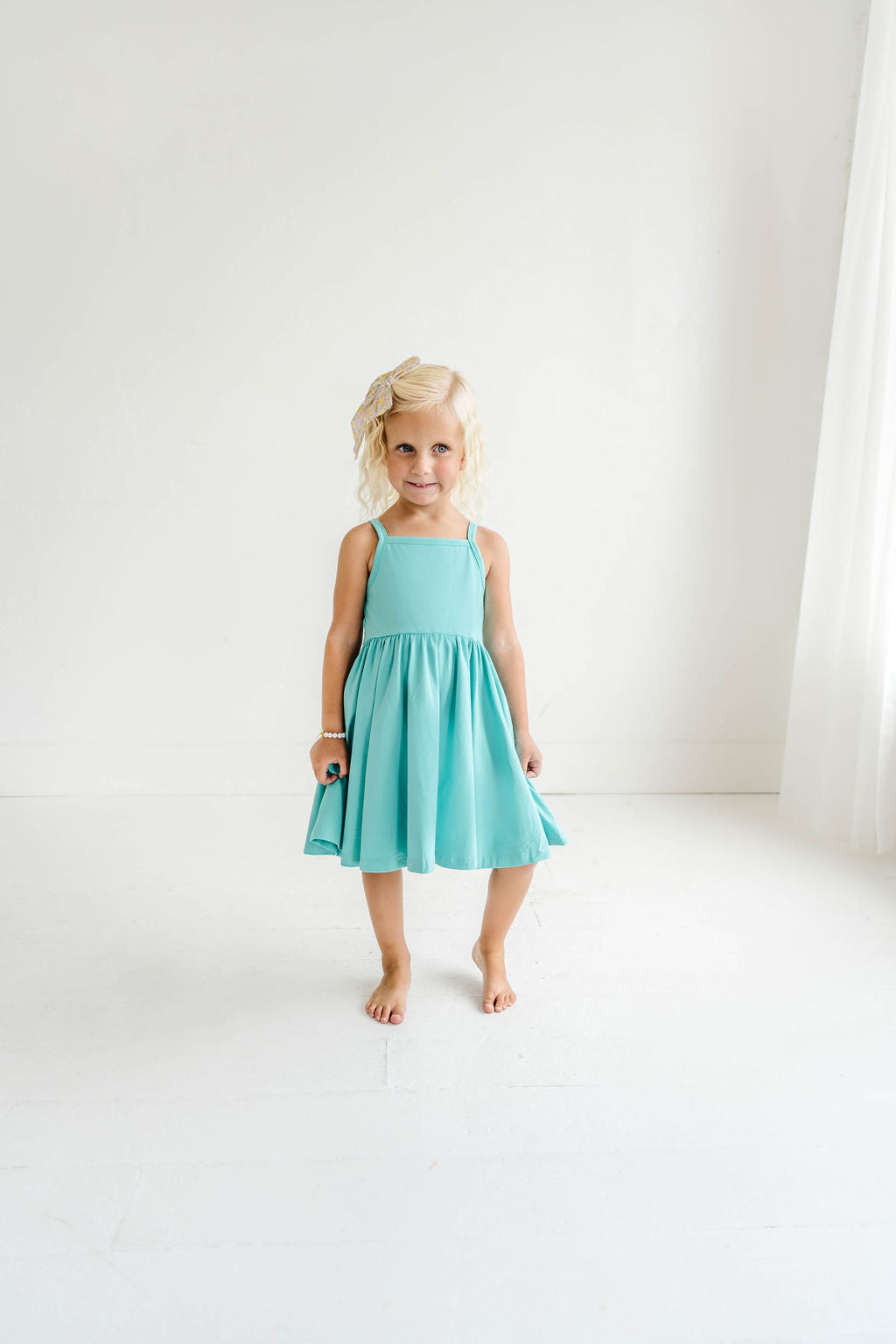 Camila Dress in Waterfall dress Ollie Jay   