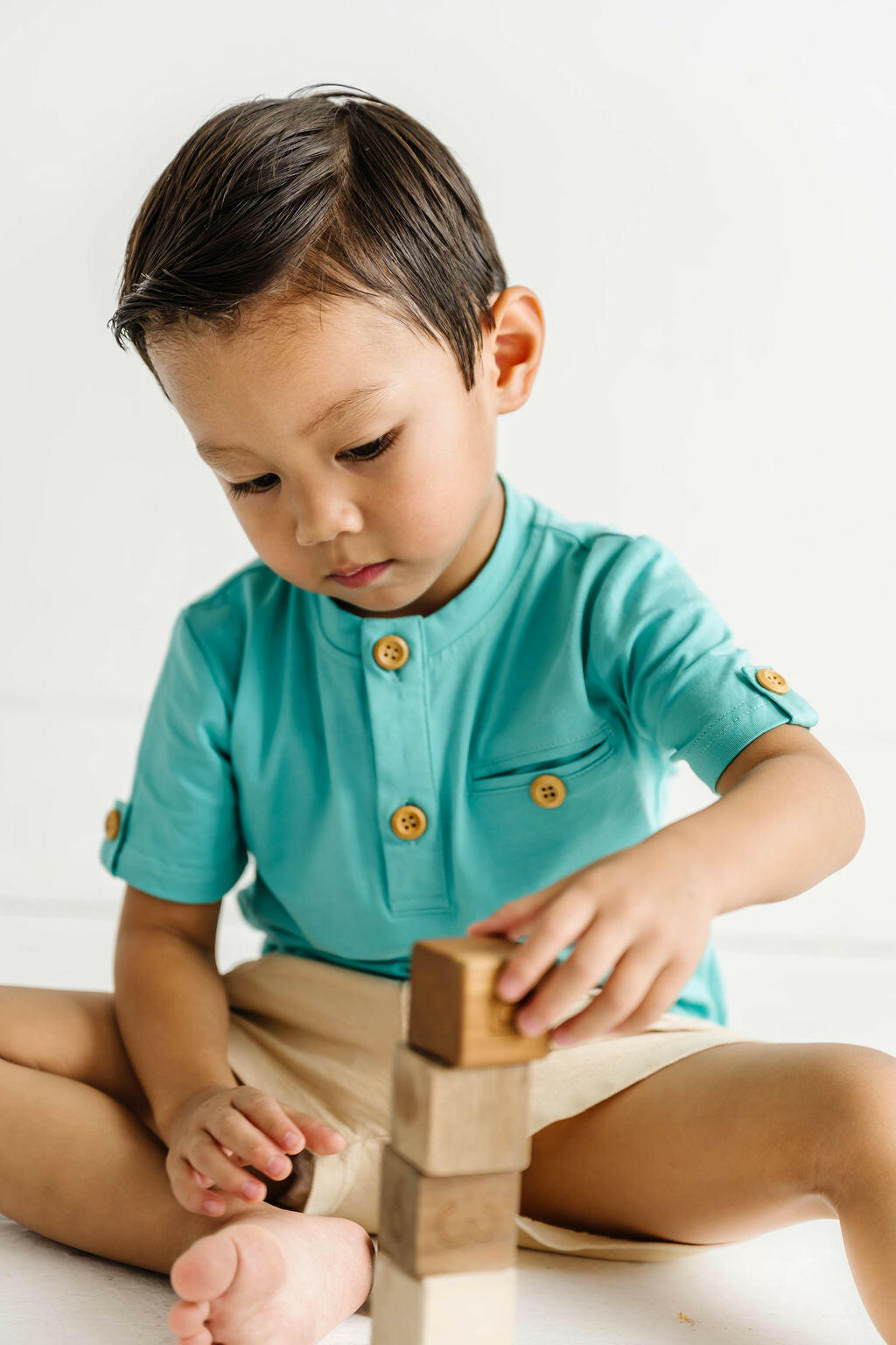 Alex Tee in Waterfall shirts Ollie Jay   