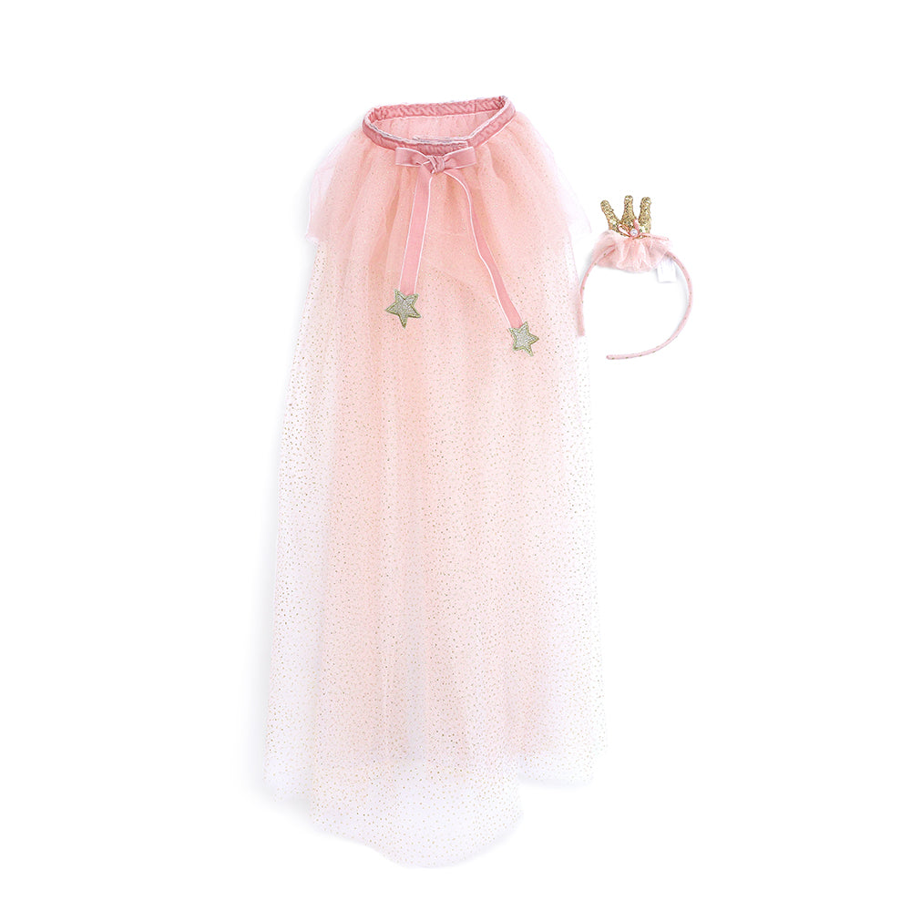 PRINCESS CAPE AND HEADBAND SET Dress-up MON AMI   