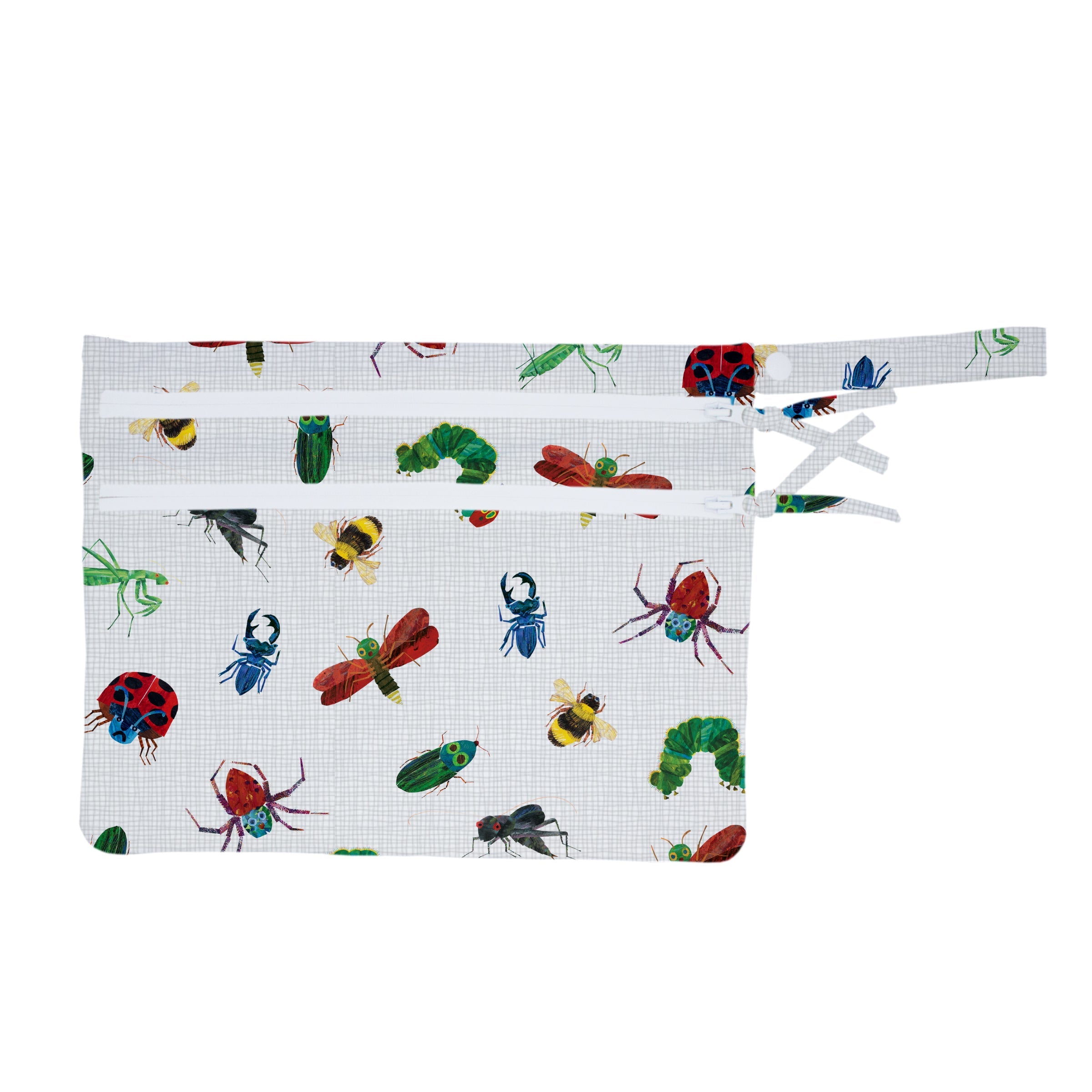 Bug World - Waterproof Wet Bag (For mealtime, on-the-go, and more!) - from the World Of Eric Carle SALE  BapronBaby   