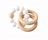 Silicone Beaded Teether Bangles
